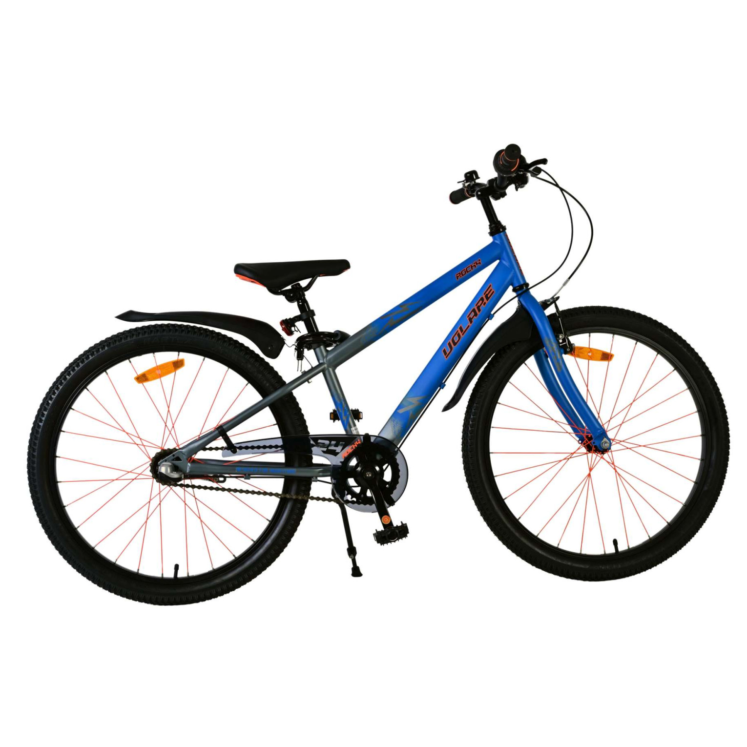 Volare Rocky Fiets - 24 inch - Blauw - Shimano Nexus