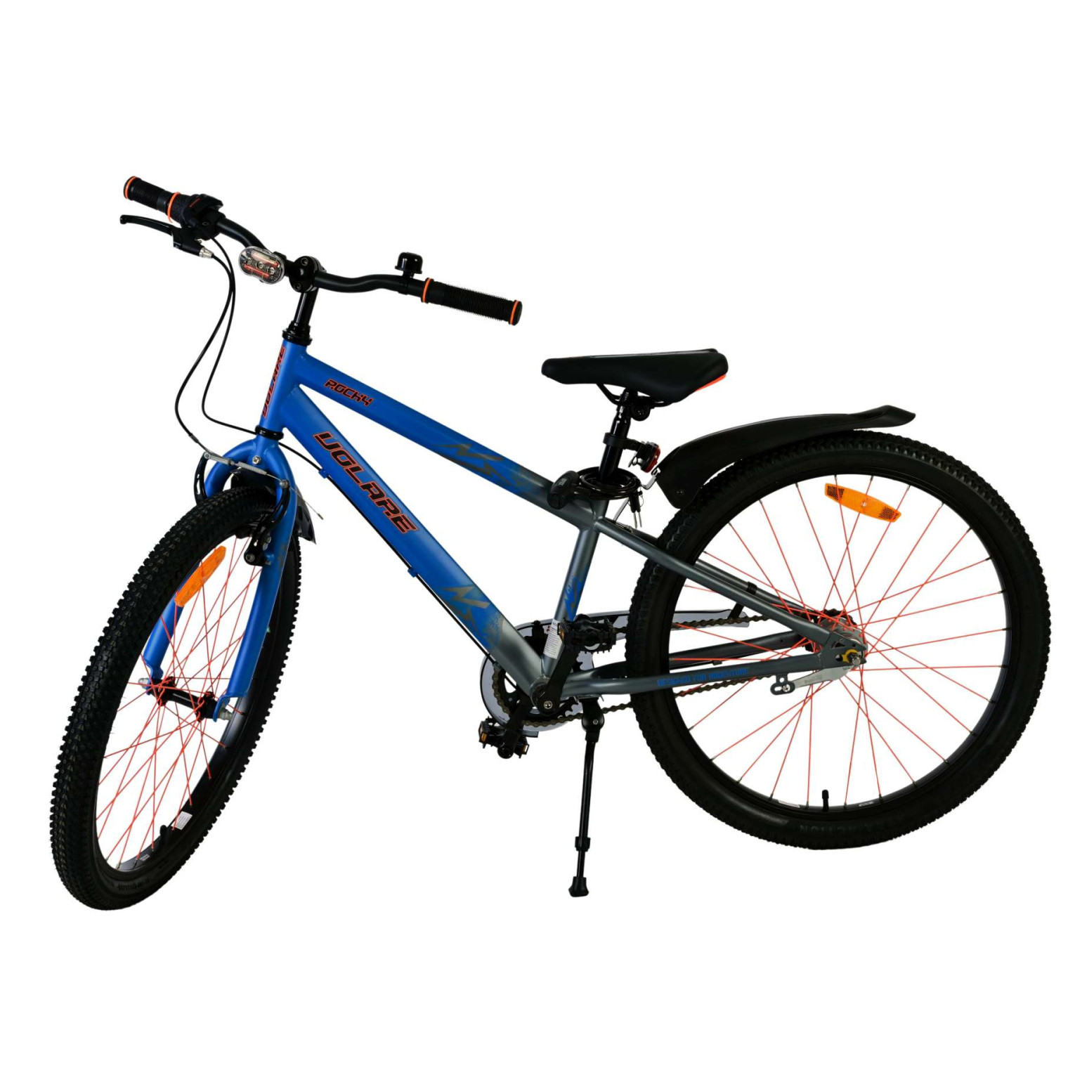 Volare Rocky Fiets - 24 inch - Blauw - Shimano Nexus