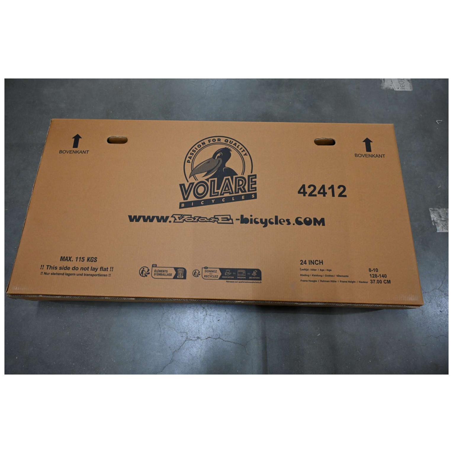 Volare Rocky Fiets - 24 inch - Blauw