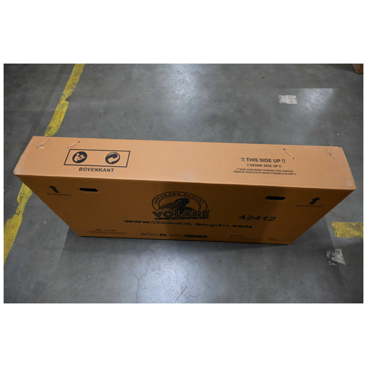 Volare Rocky Fiets - 24 inch - Blauw