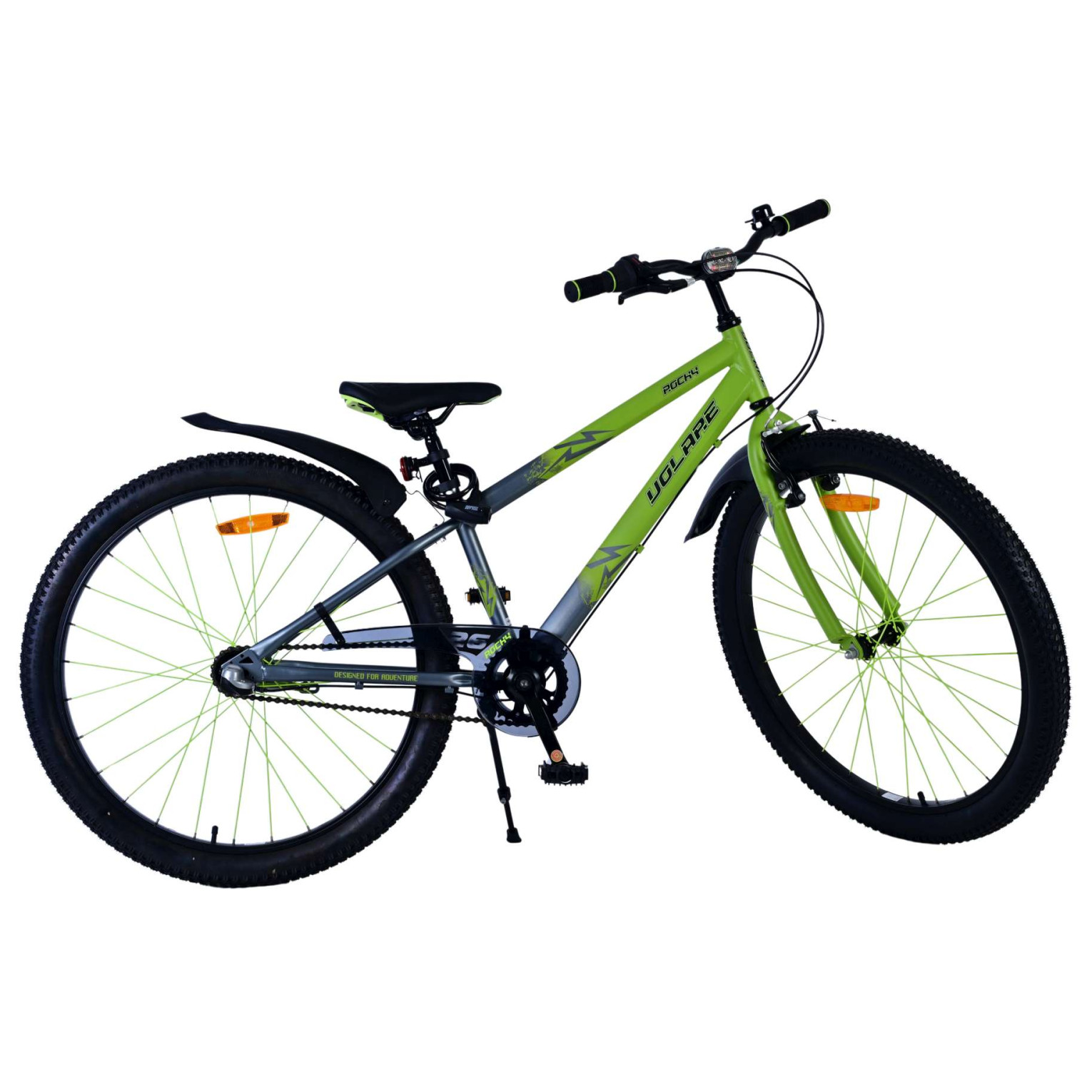Volare Rocky Fiets - 26 inch - Groen - Shimano