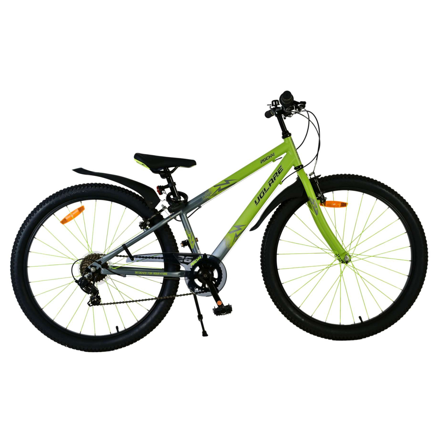Volare Rocky Fiets - 26 inch - Groen - 7 versnellingen