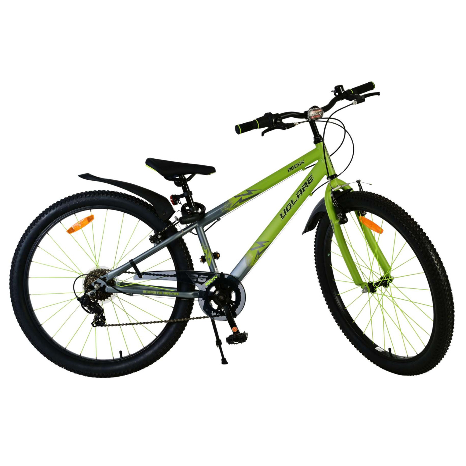 Volare Rocky Fiets - 26 inch - Groen - 7 versnellingen