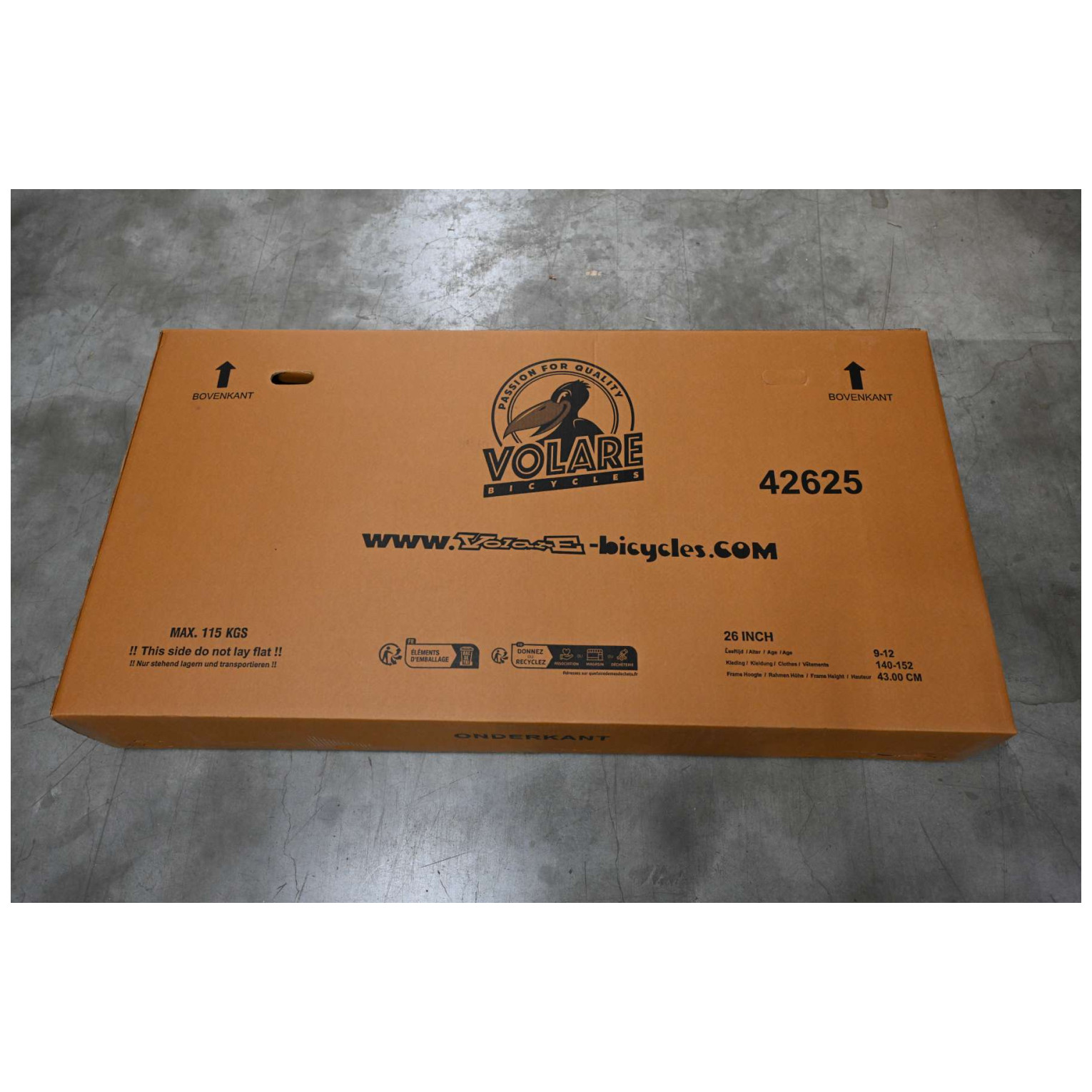 Volare Rocky Fiets - 26 inch - Blauw - Shimano Nexus