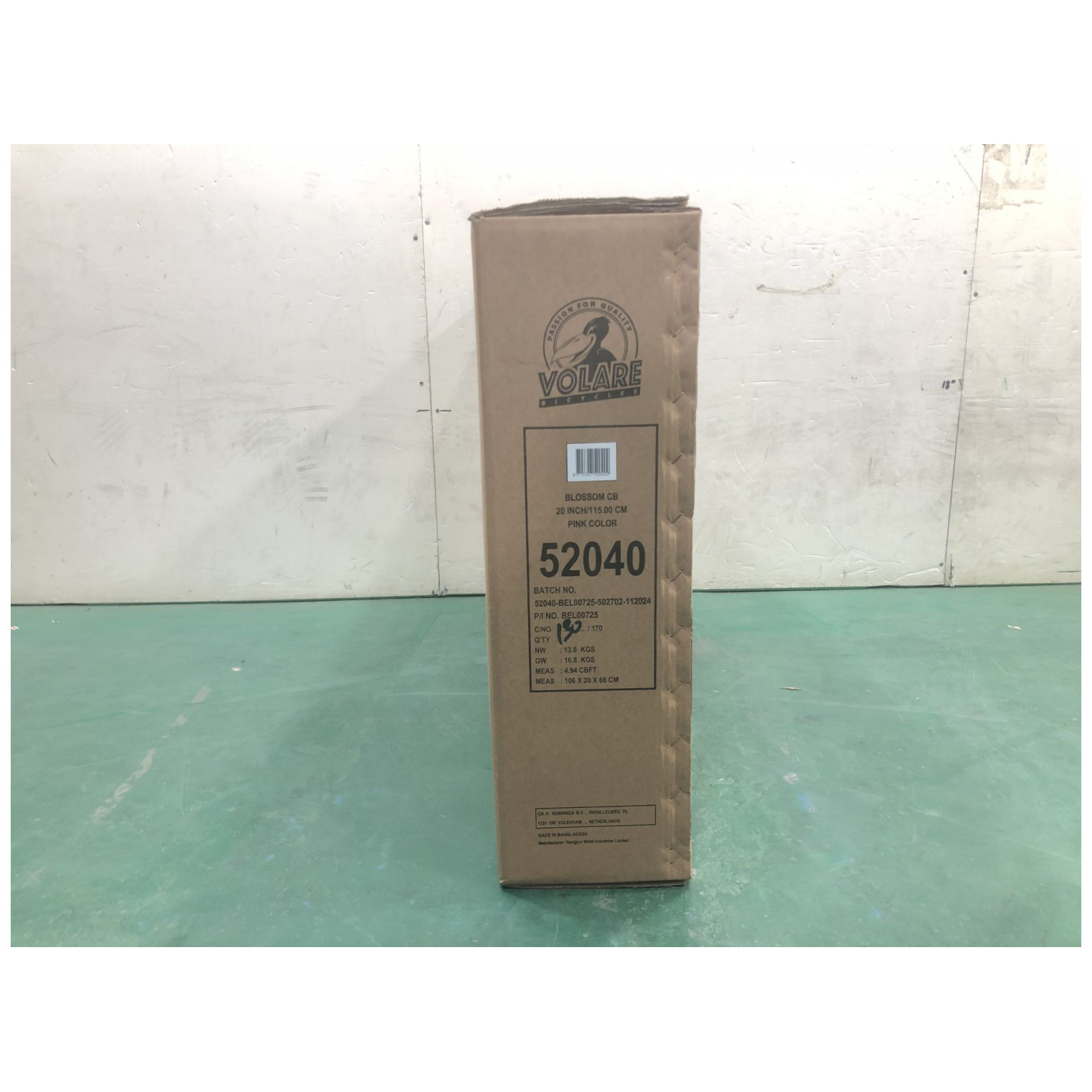 Volare Blossom Fiets - 20 inch - Roze