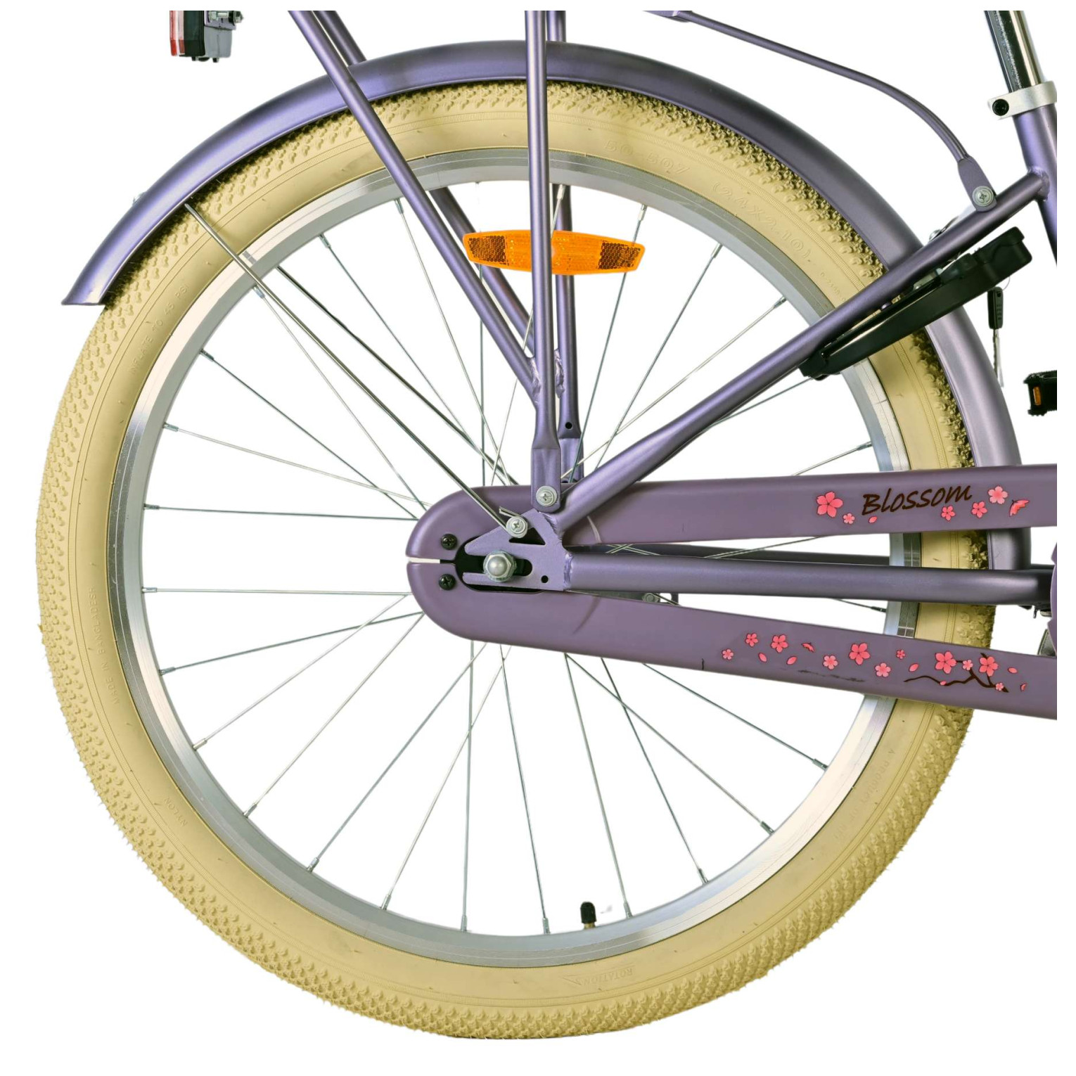 Volare Blossom Fiets - 24 inch - Paars