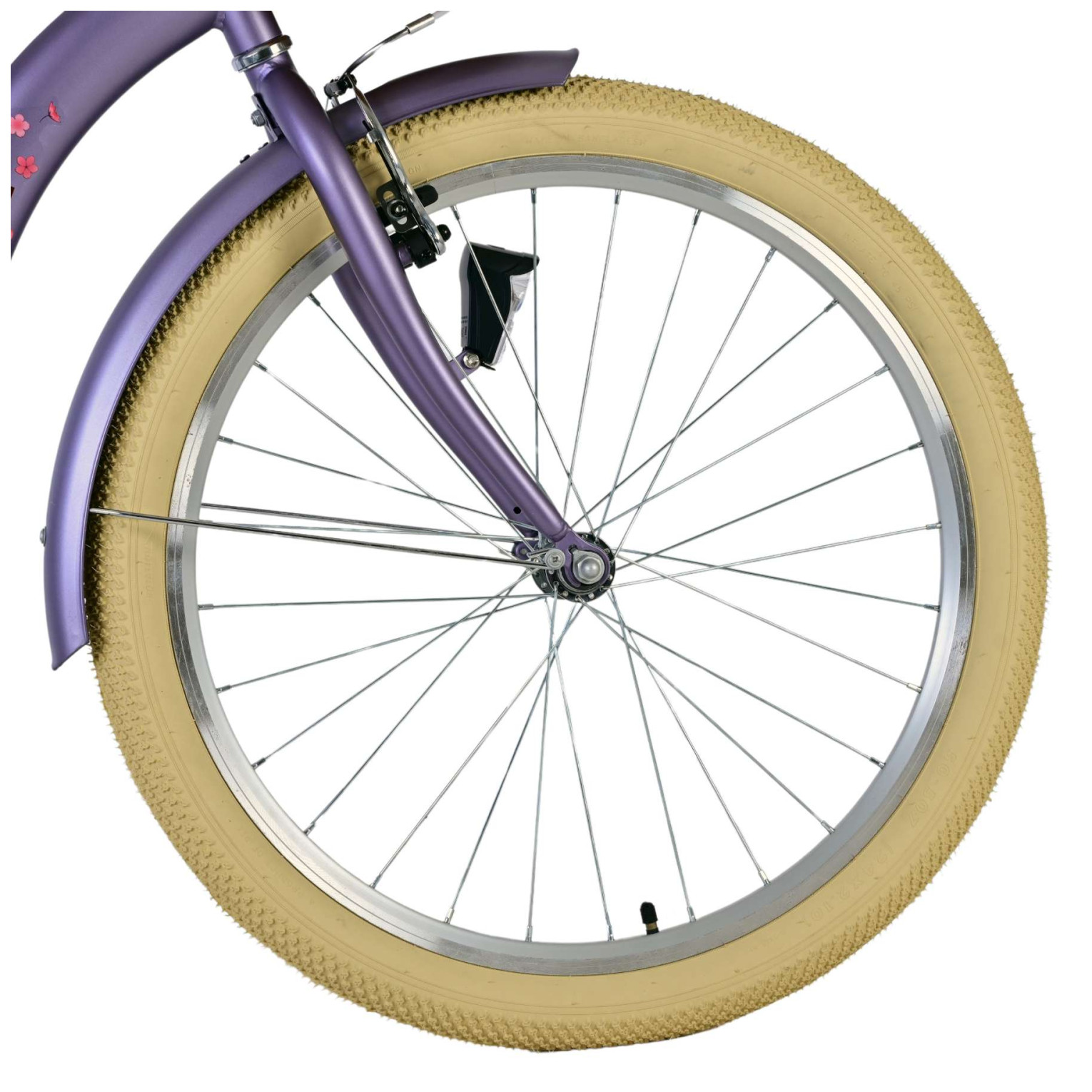 Volare Blossom Fiets - 24 inch - Paars
