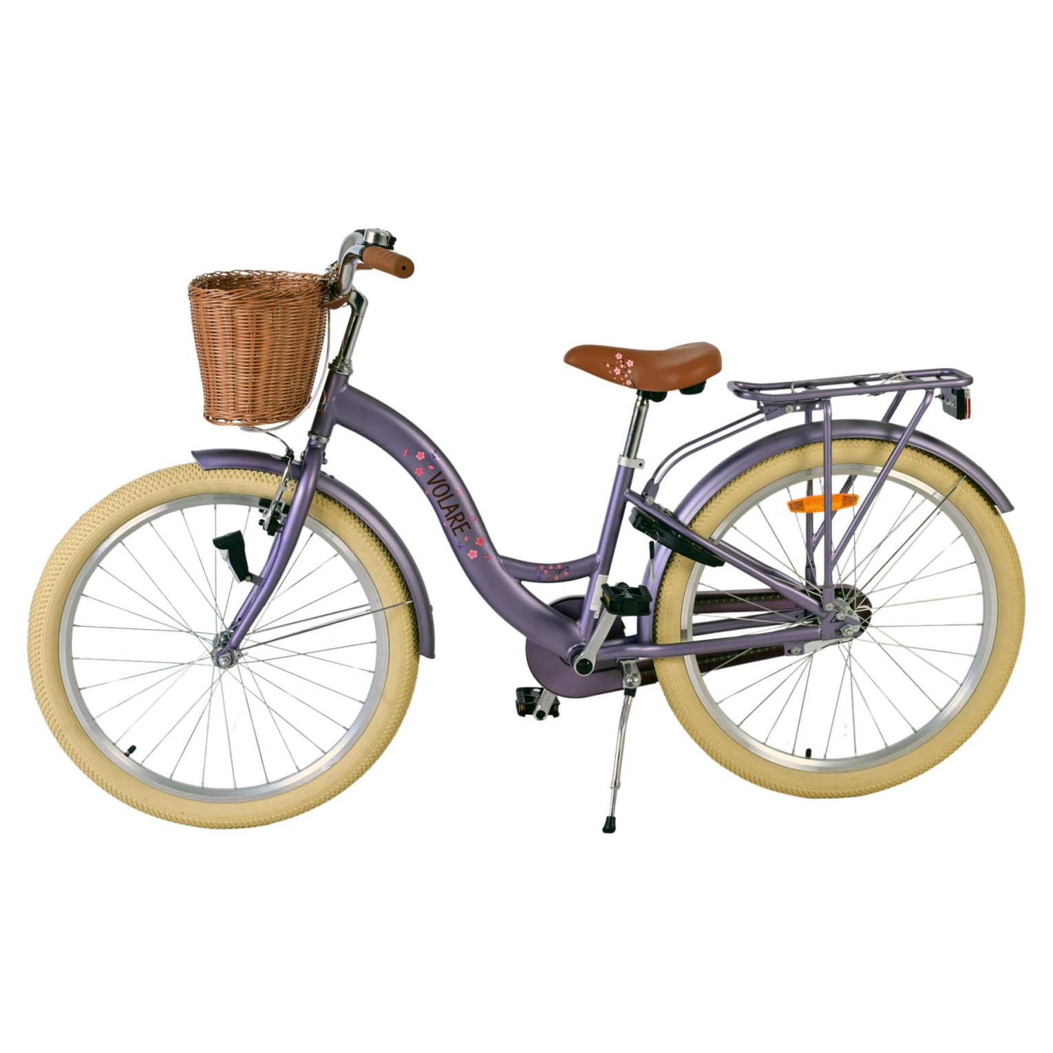 Volare Blossom Fiets - 24 inch - Paars
