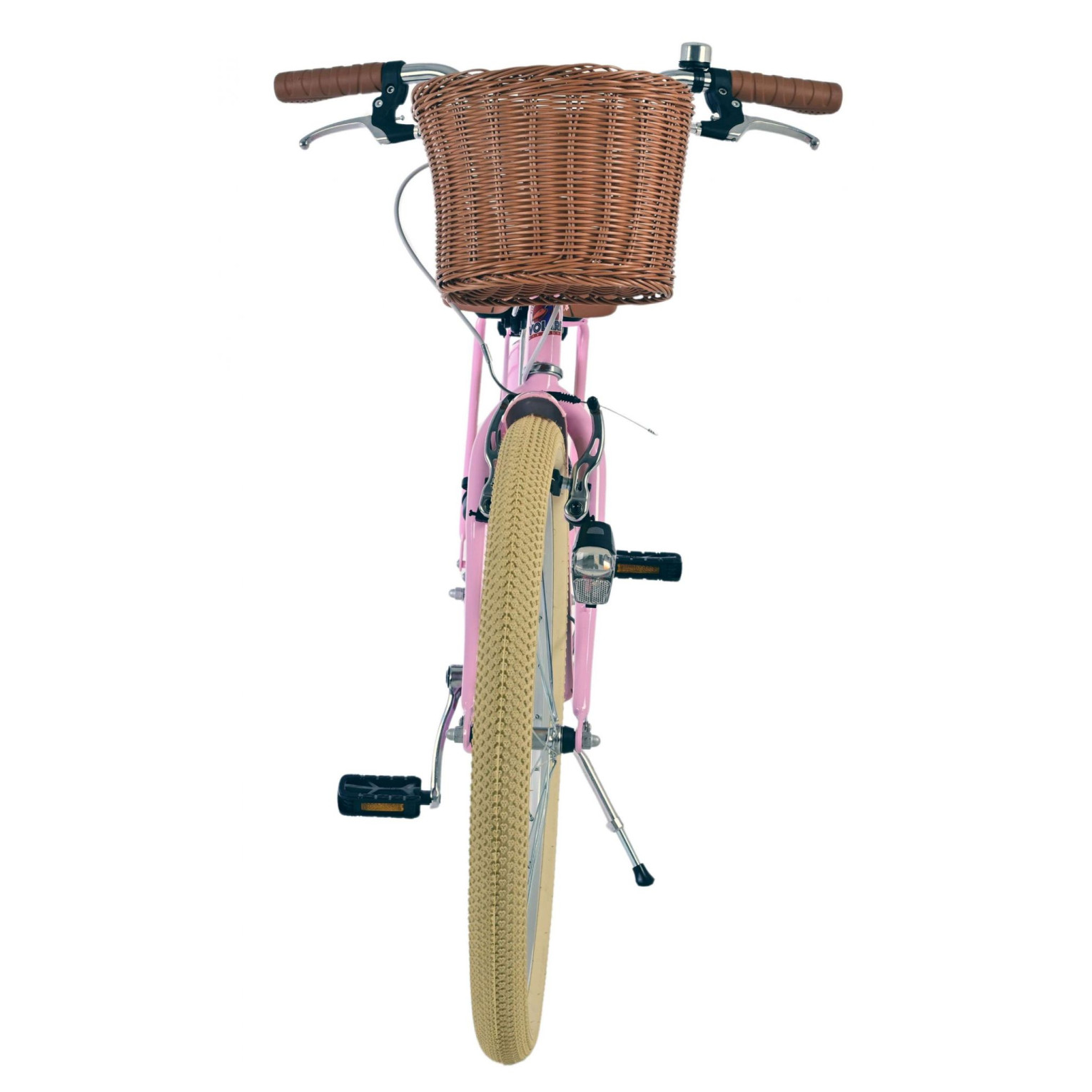 Volare Blossom Fiets - 24 inch - Roze - Twee handremmen