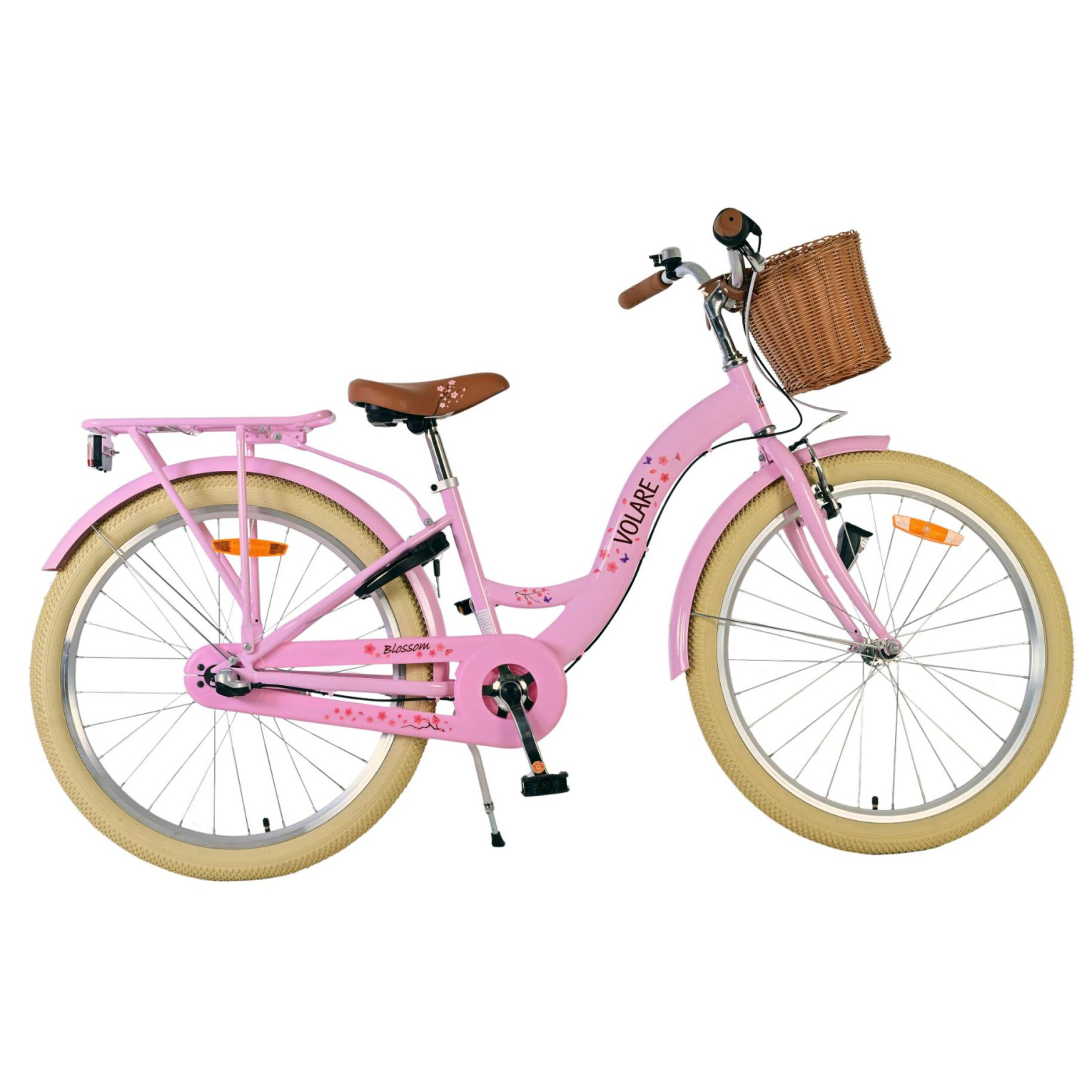 Volare Blossom Fiets - 24 inch - Roze - 3 Versnellingen