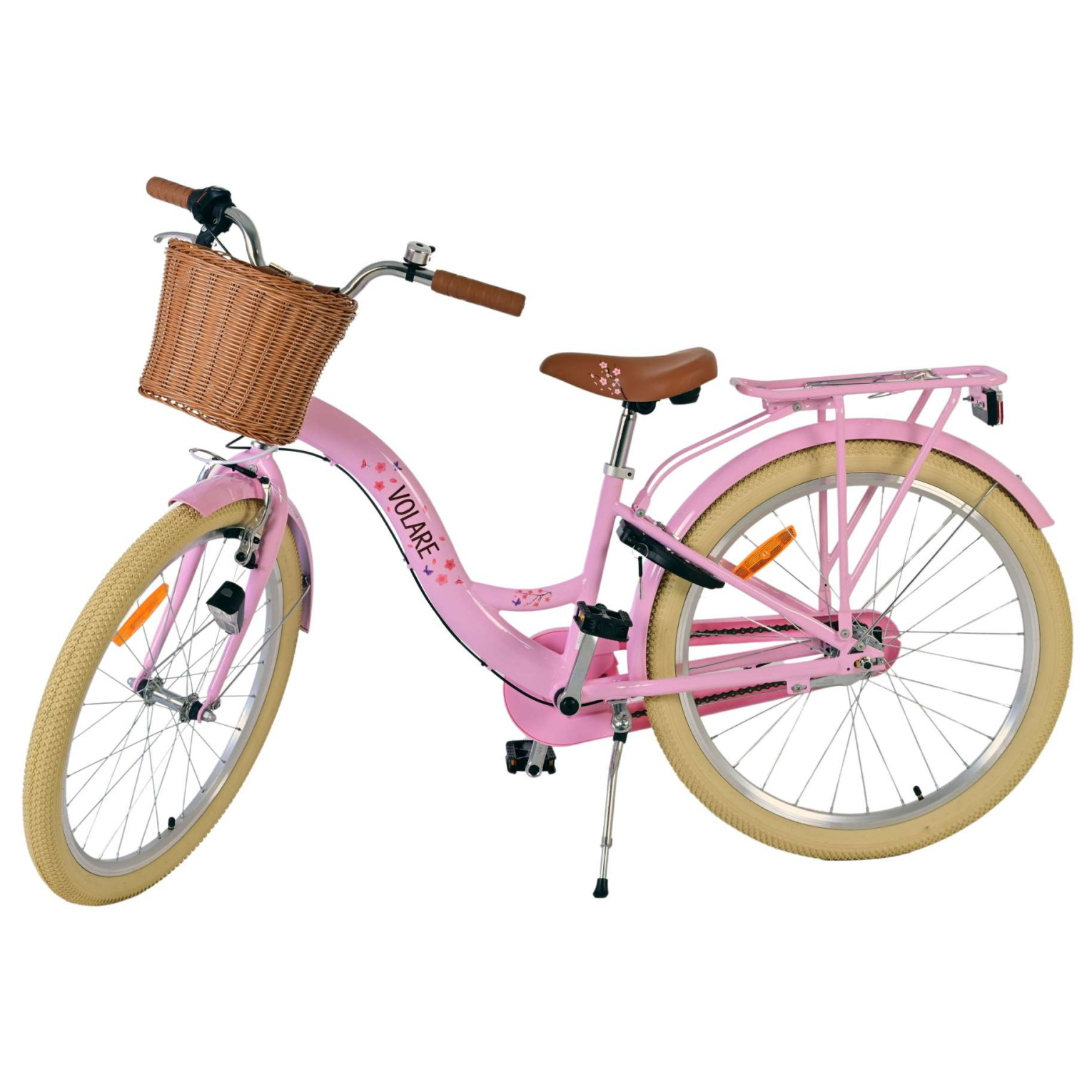 Volare Blossom Fiets - 24 inch - Roze - 3 Versnellingen