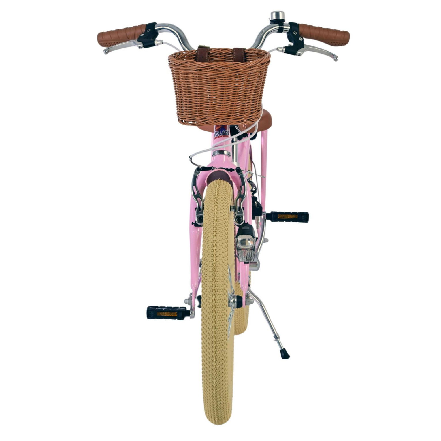 Volare Blossom Fiets - 20 inch - Roze - Twee handremmen