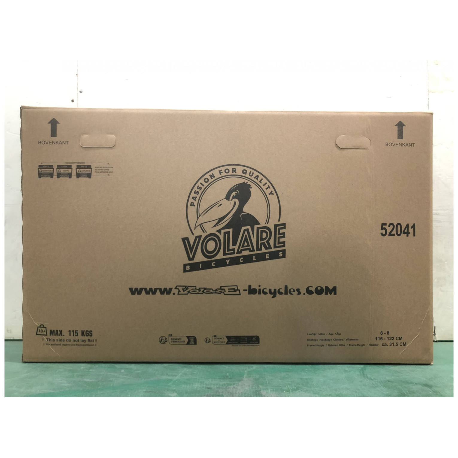 Volare Blossom Fiets - 20 inch - Roze - Twee handremmen