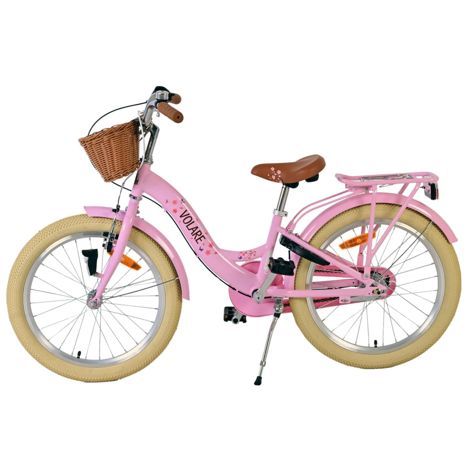 Volare Blossom Fiets - 20 inch - Roze - Nexus