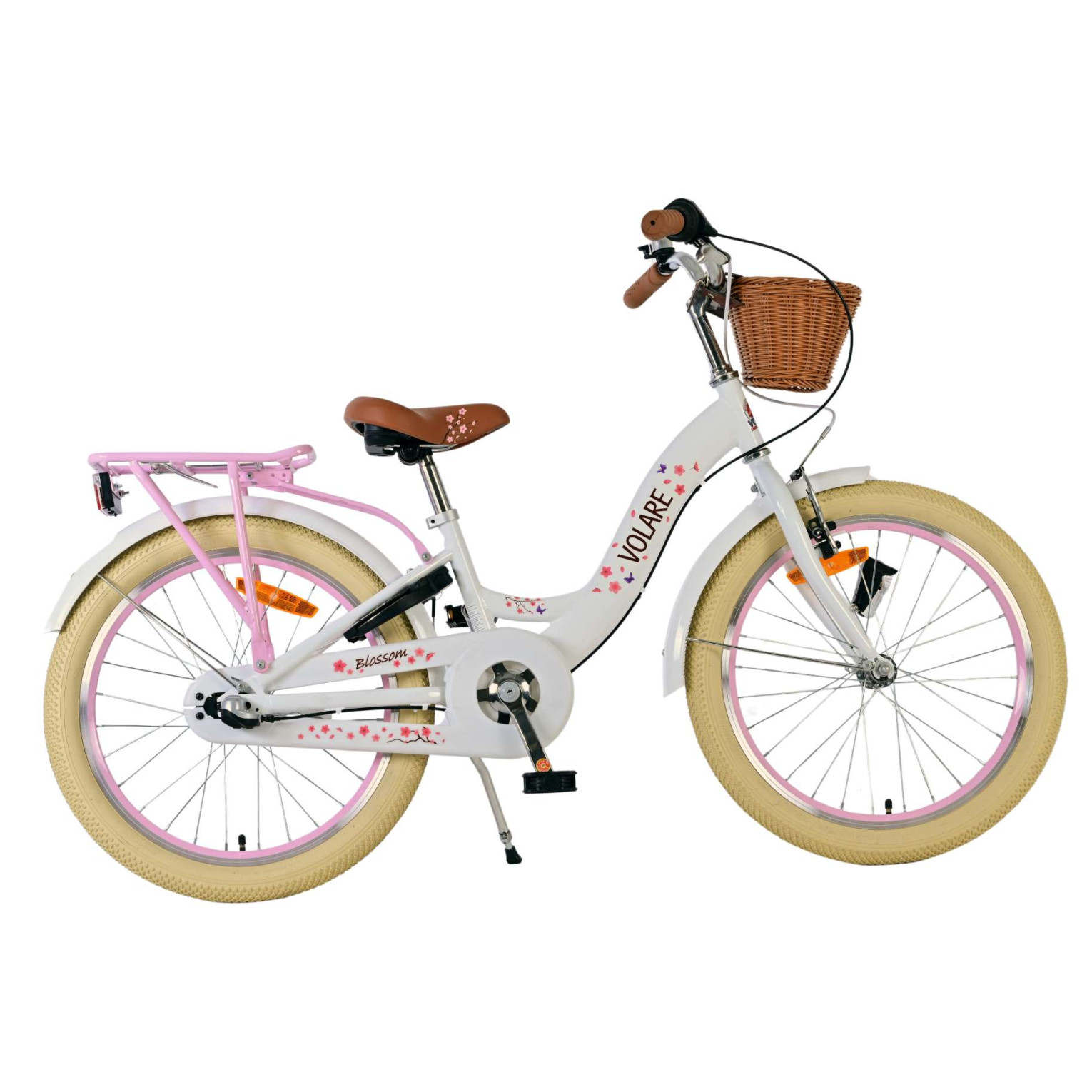 Volare Blossom Fiets - 20 inch - Wit - Nexus 3 versnellingen