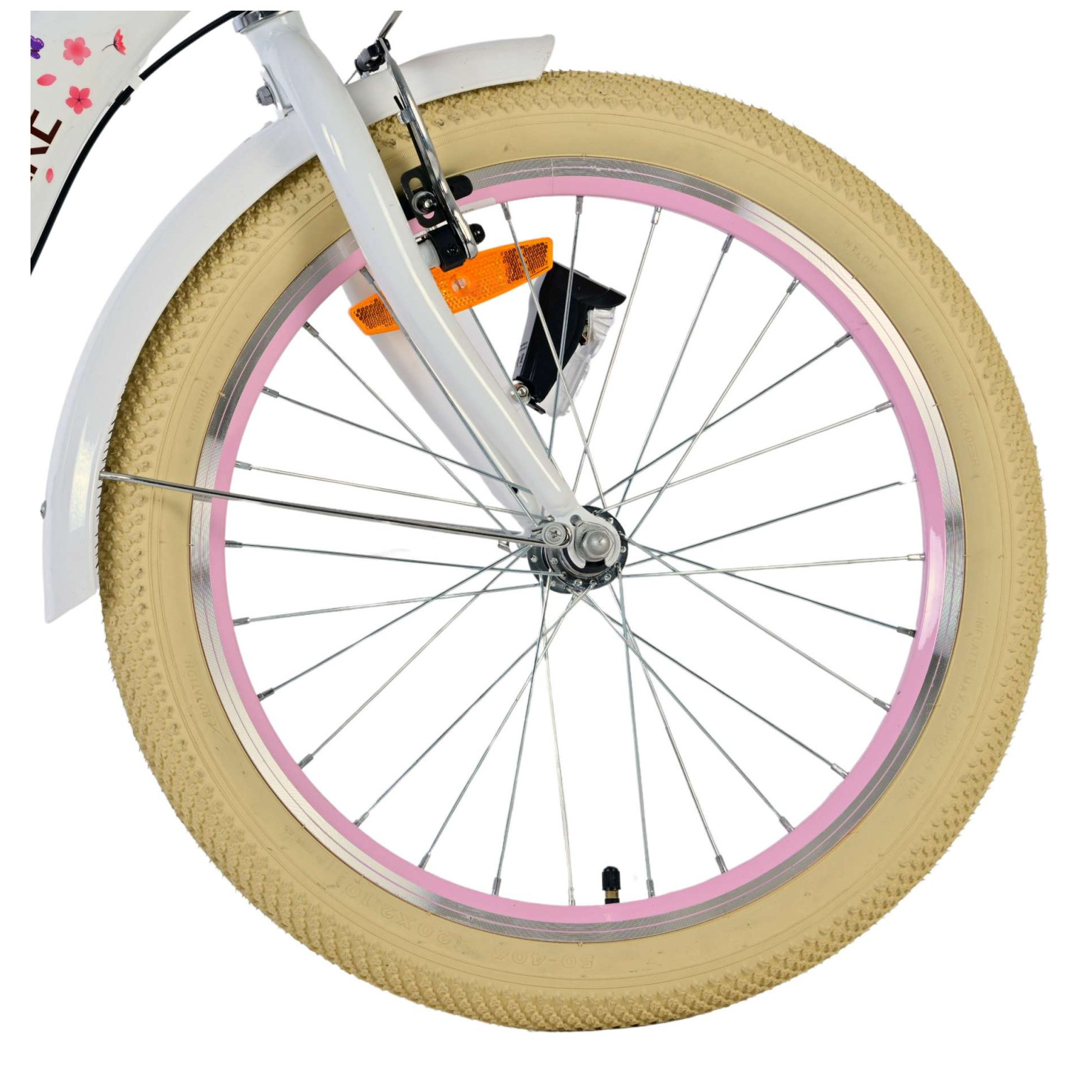 Volare Blossom Fiets - 20 inch - Wit - Nexus 3 versnellingen