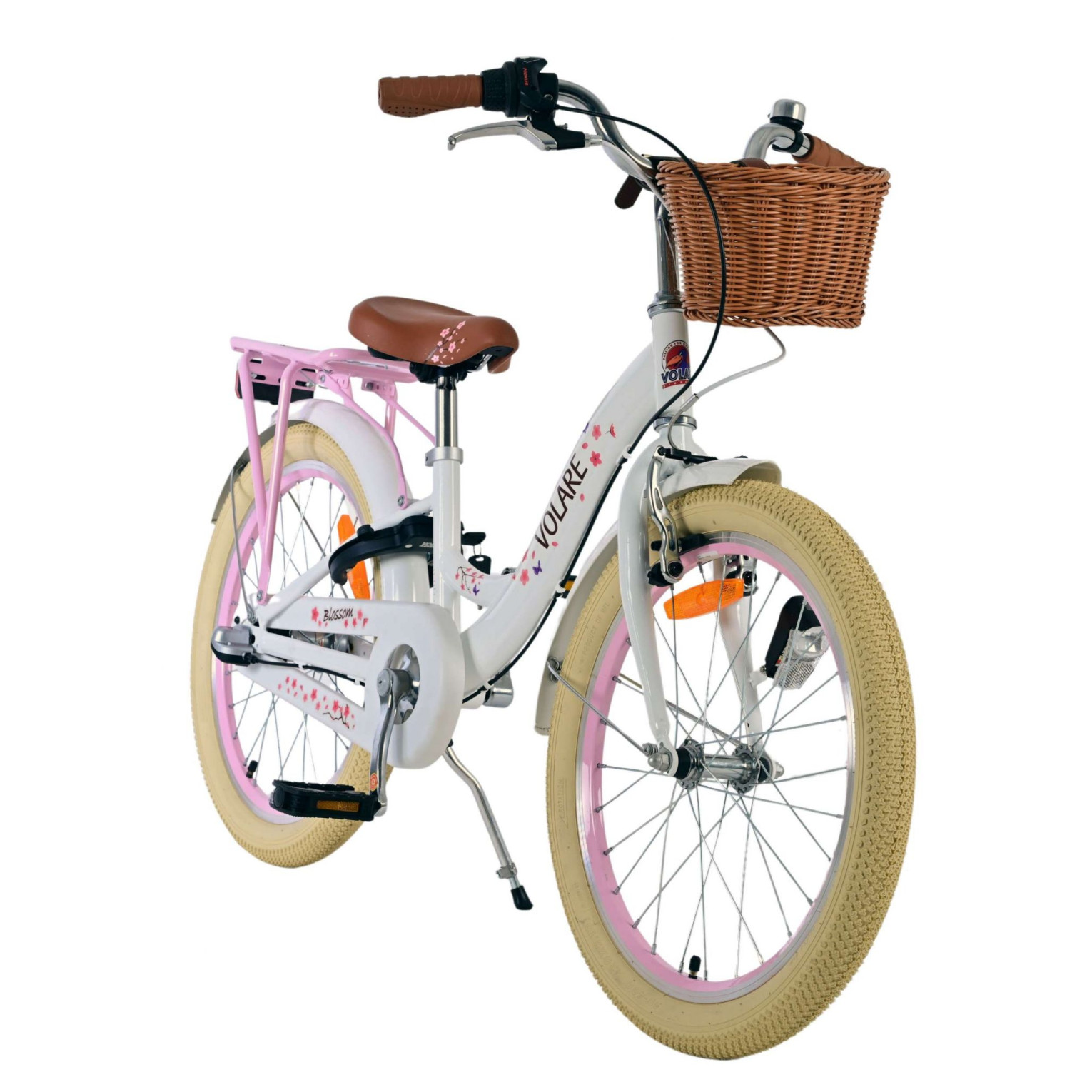 Volare Blossom Fiets - 20 inch - Wit - Nexus 3 versnellingen