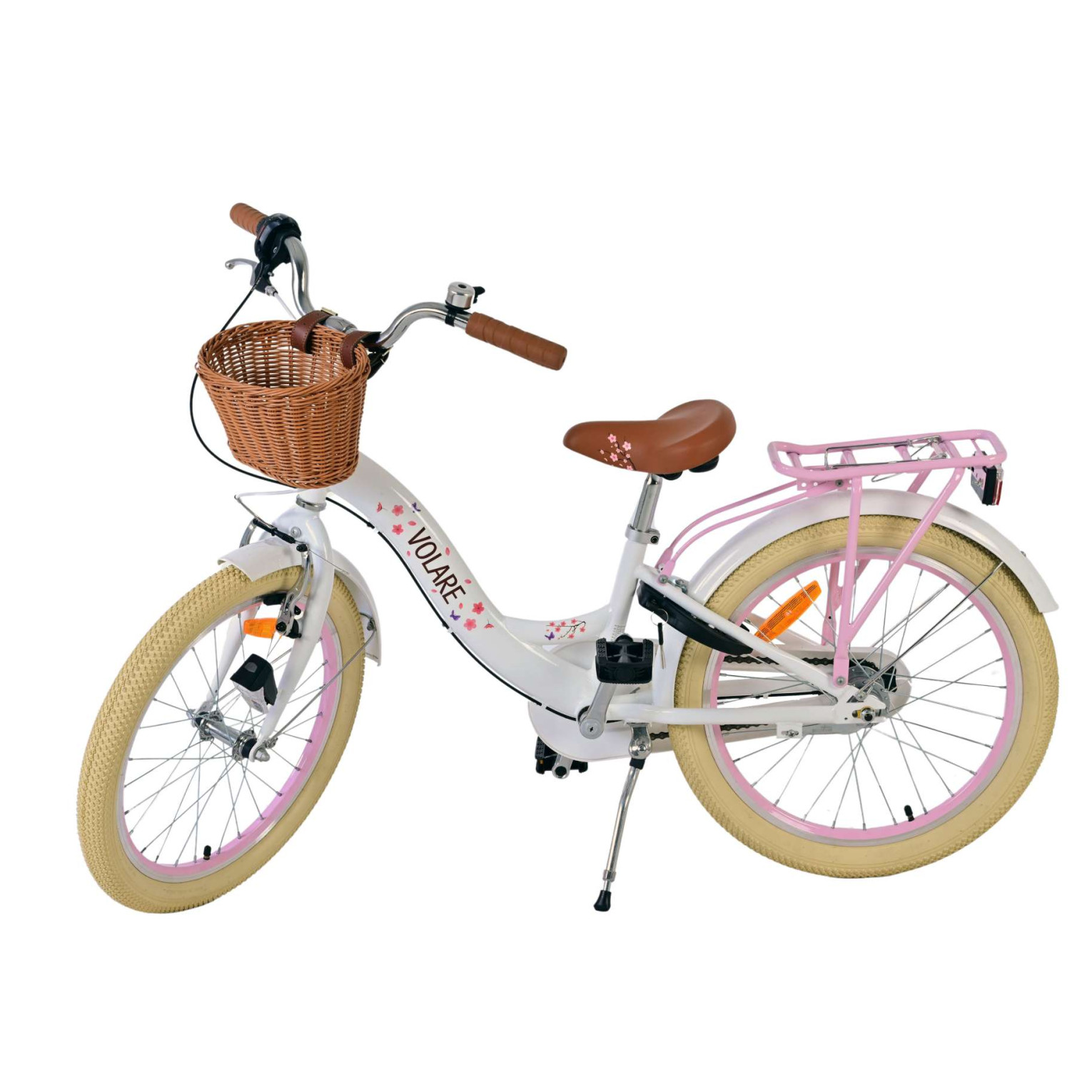 Volare Blossom Fiets - 20 inch - Wit - Nexus 3 versnellingen