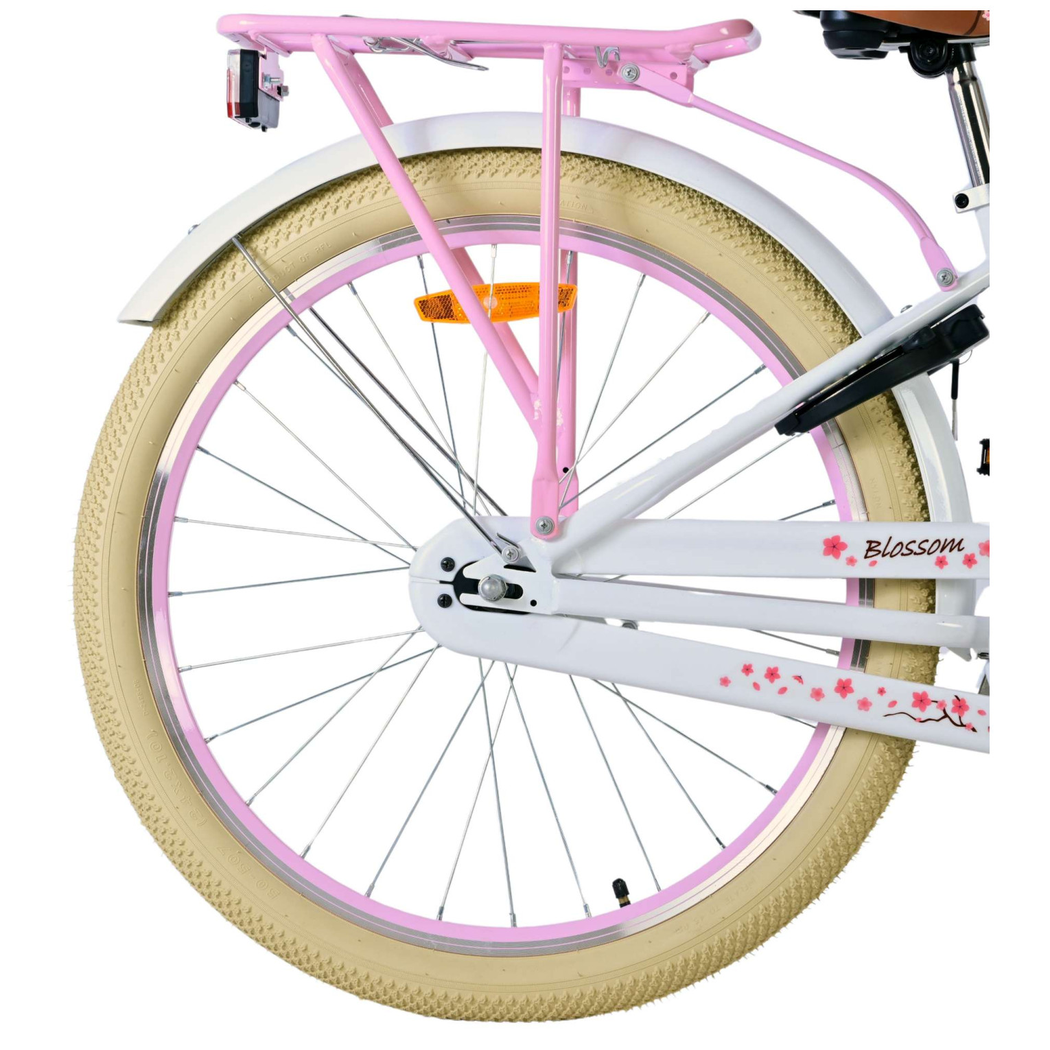 Volare Blossom Fiets - 24 inch - Wit