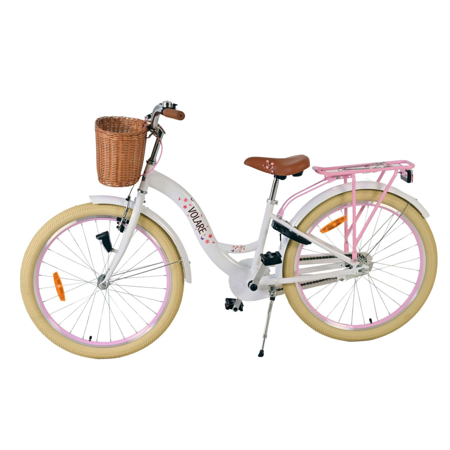 Volare Blossom Fiets - 24 inch - Wit