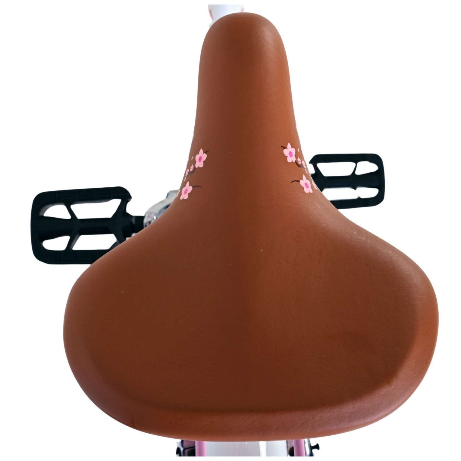Volare Blossom Fiets - 24 inch - Wit - Twee handremmen