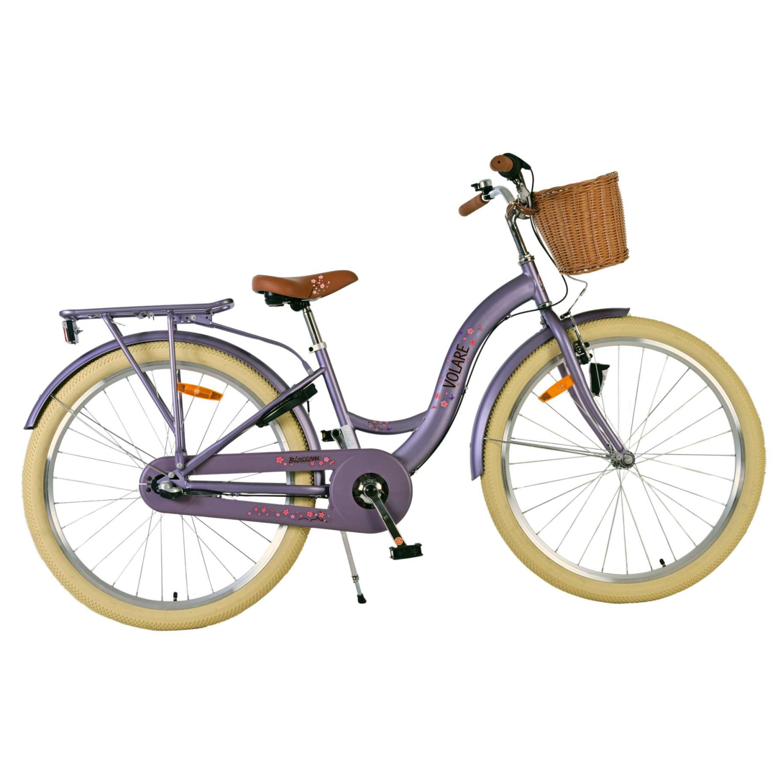 Volare Blossom Fiets - 26 inch - Paars - Nexus