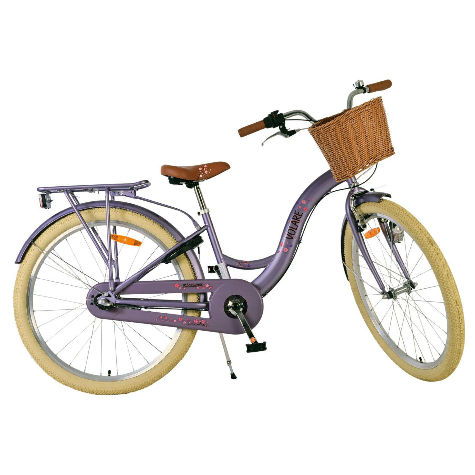 Volare Blossom Fiets - 26 inch - Paars - Nexus