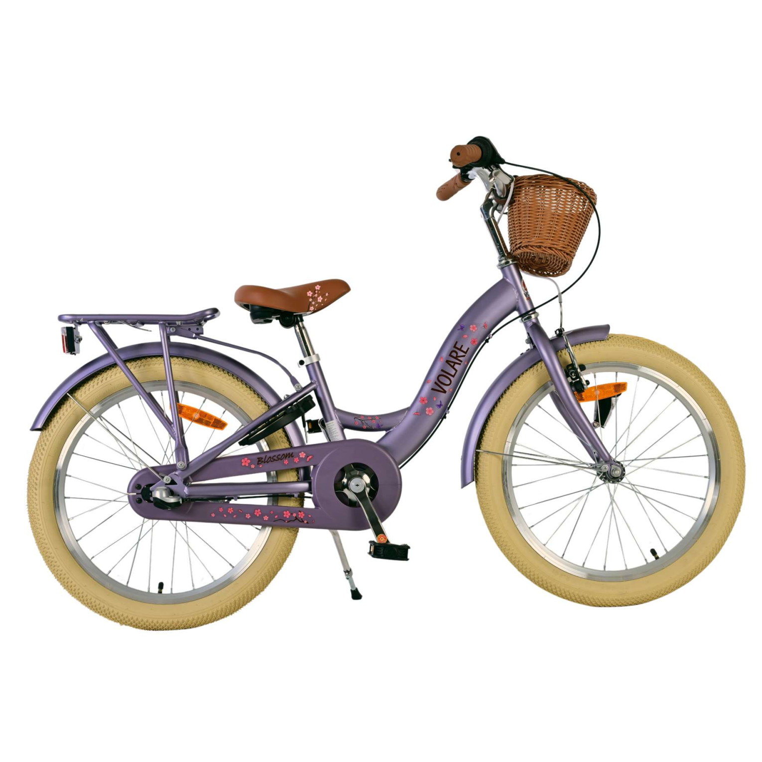 Volare Blossom Fiets - 20 inch - Paars - Nexus