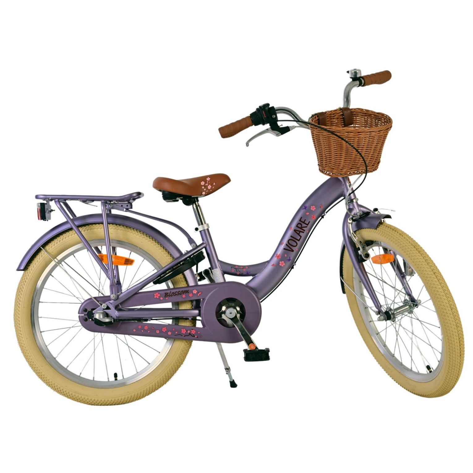 Volare Blossom Fiets - 20 inch - Paars - Nexus