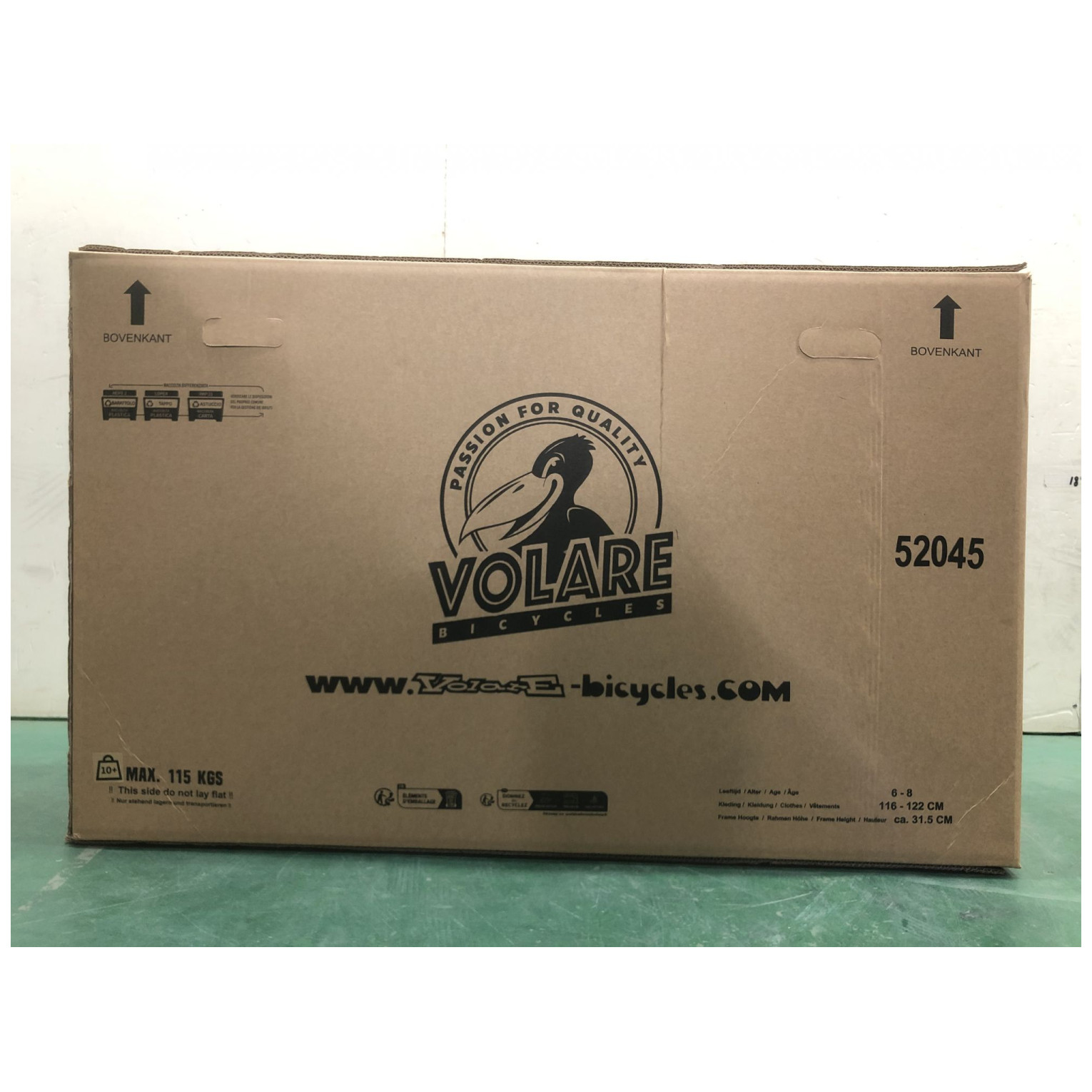 Volare Blossom Fiets - 20 inch - Paars - Nexus