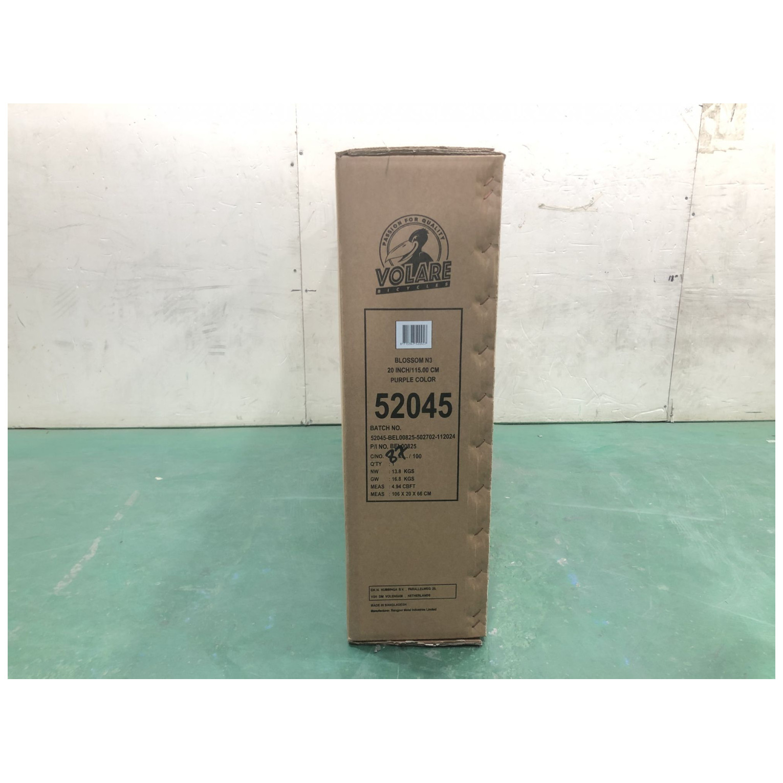 Volare Blossom Fiets - 20 inch - Paars - Nexus