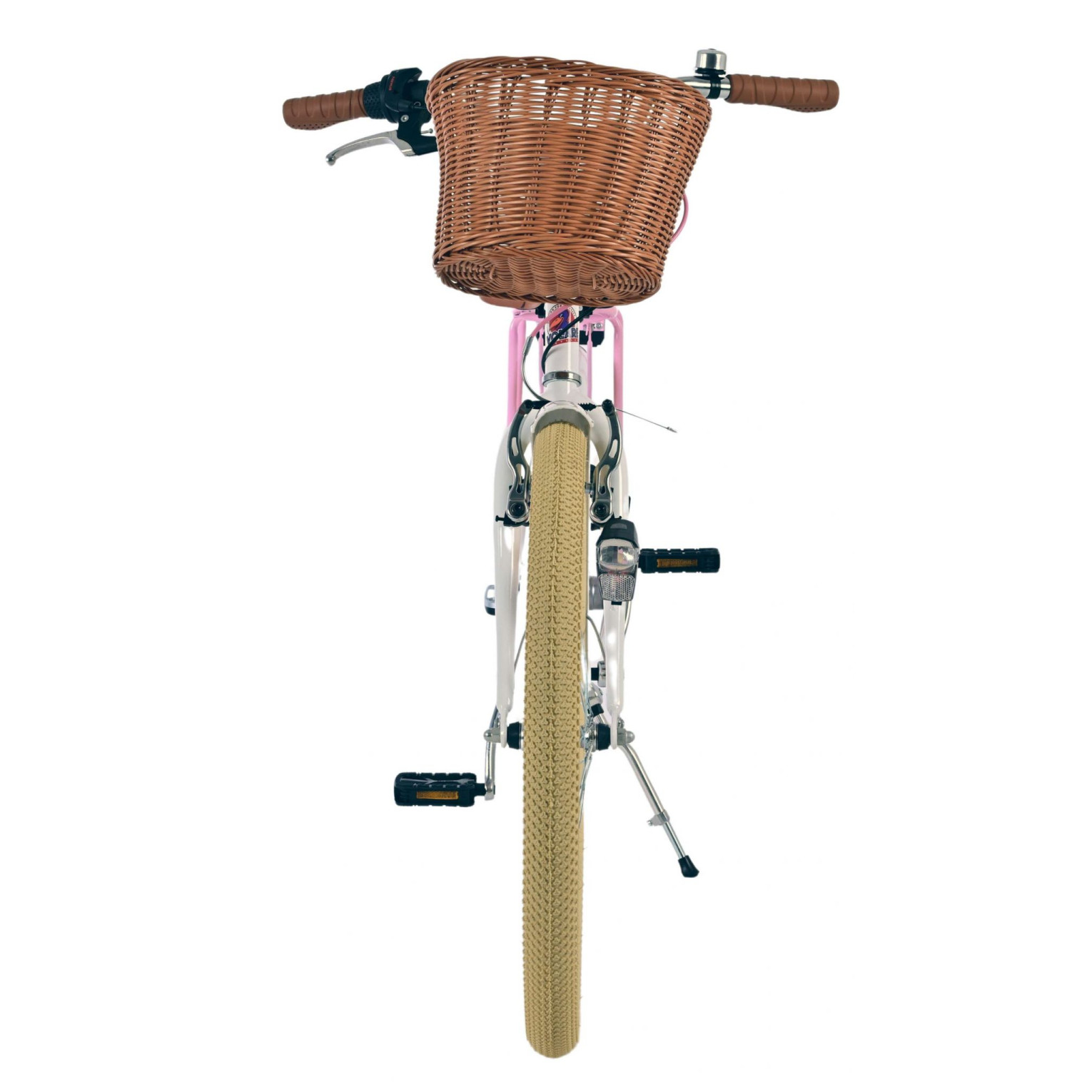 Volare Blossom Fiets - 24 inch - Wit - 3 Versnellingen