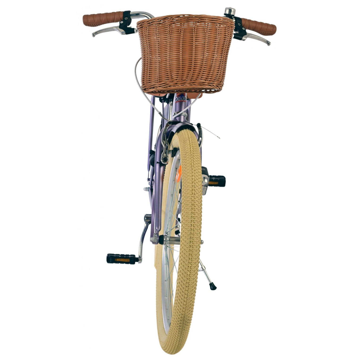 Volare Blossom Fiets - 24 inch - Paars - Twee handremmen