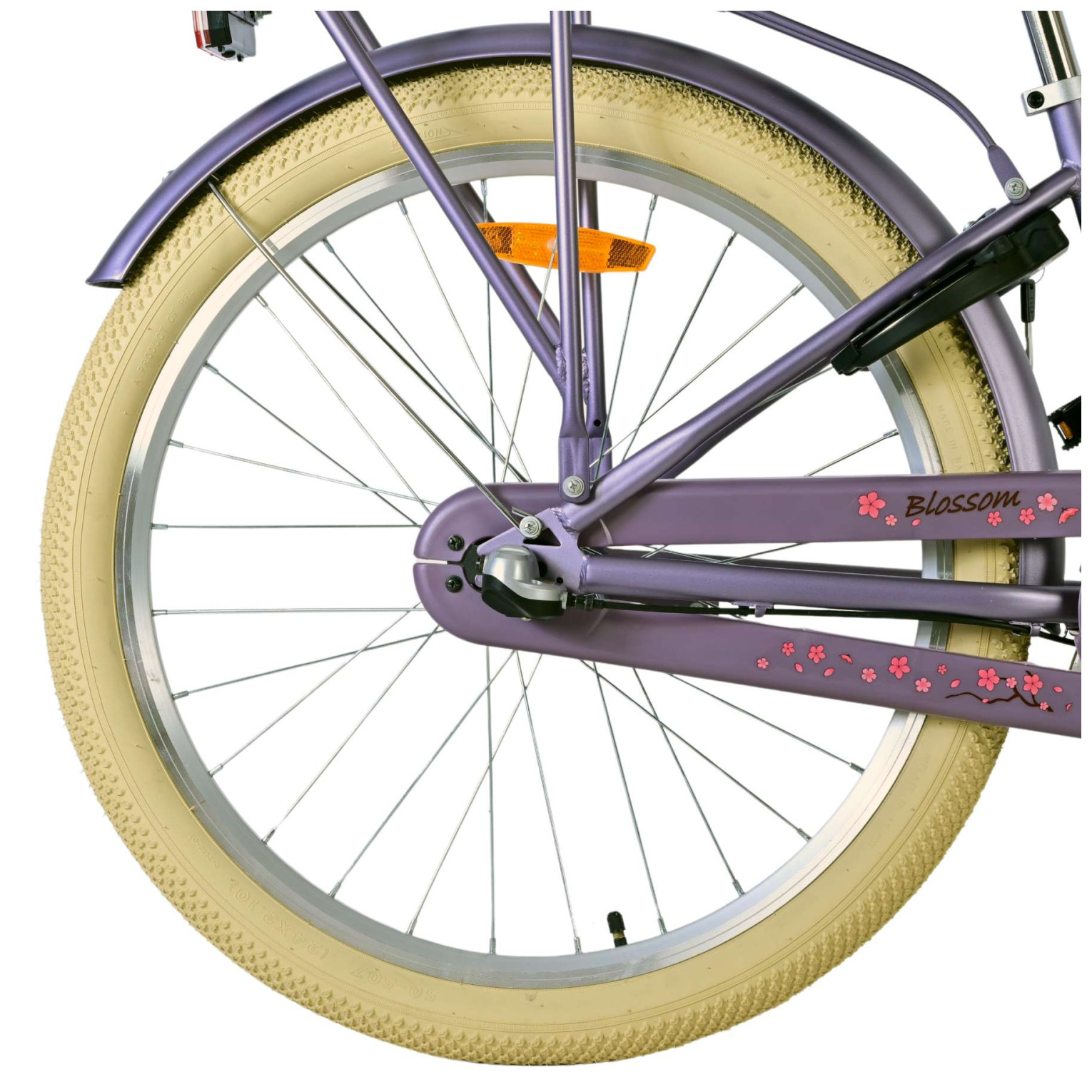 Volare Blossom Fiets - 24 inch - Paars - 3 Versnellingen