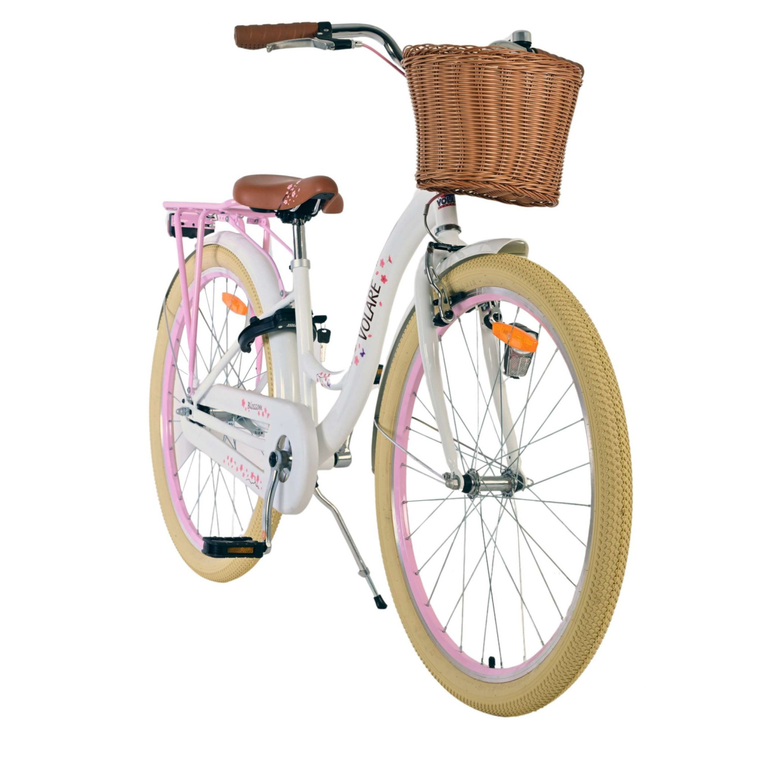 Volare Blossom Fiets - 26 inch - Wit