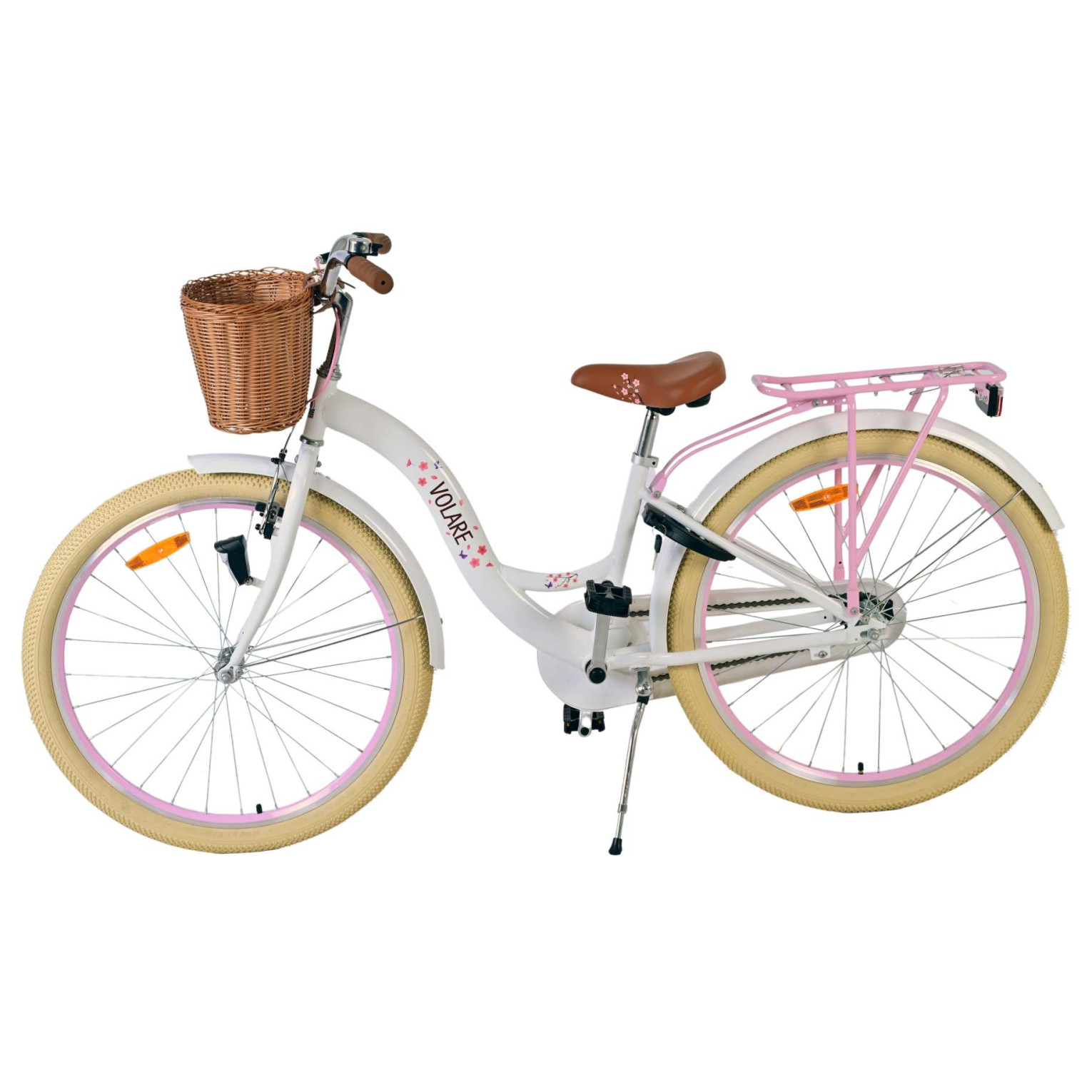 Volare Blossom Fiets - 26 inch - Wit