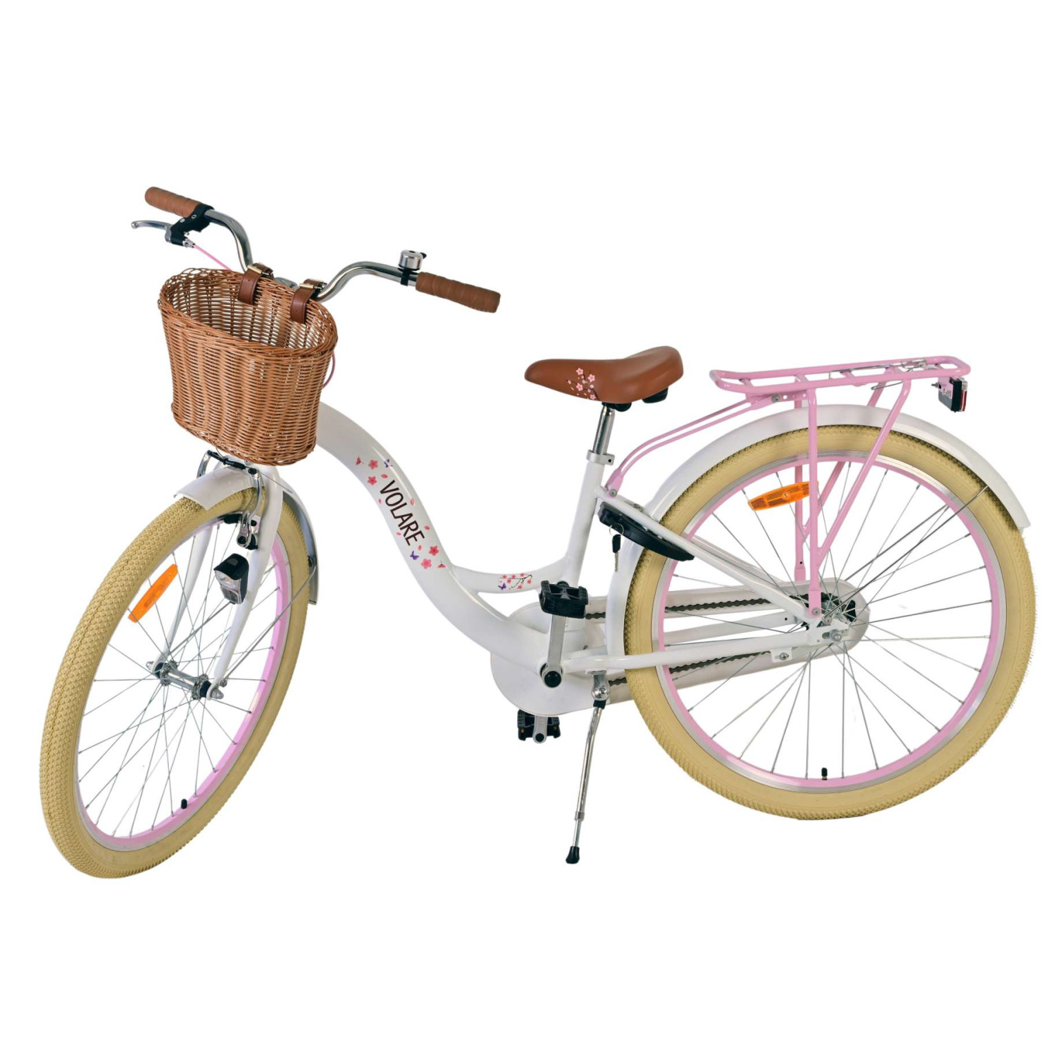 Volare Blossom Fiets - 26 inch - Wit