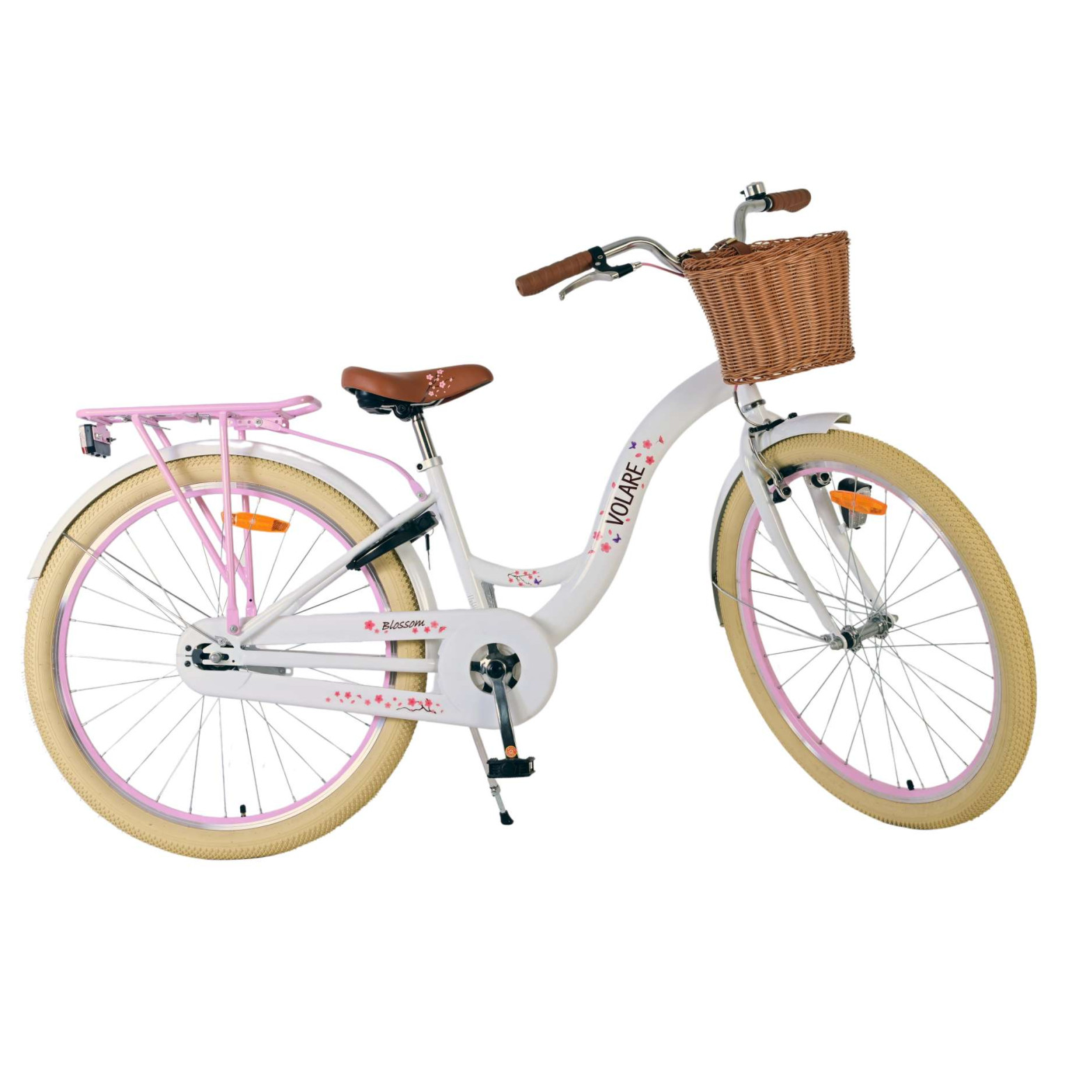 Volare Blossom Fiets - 26 inch - Wit
