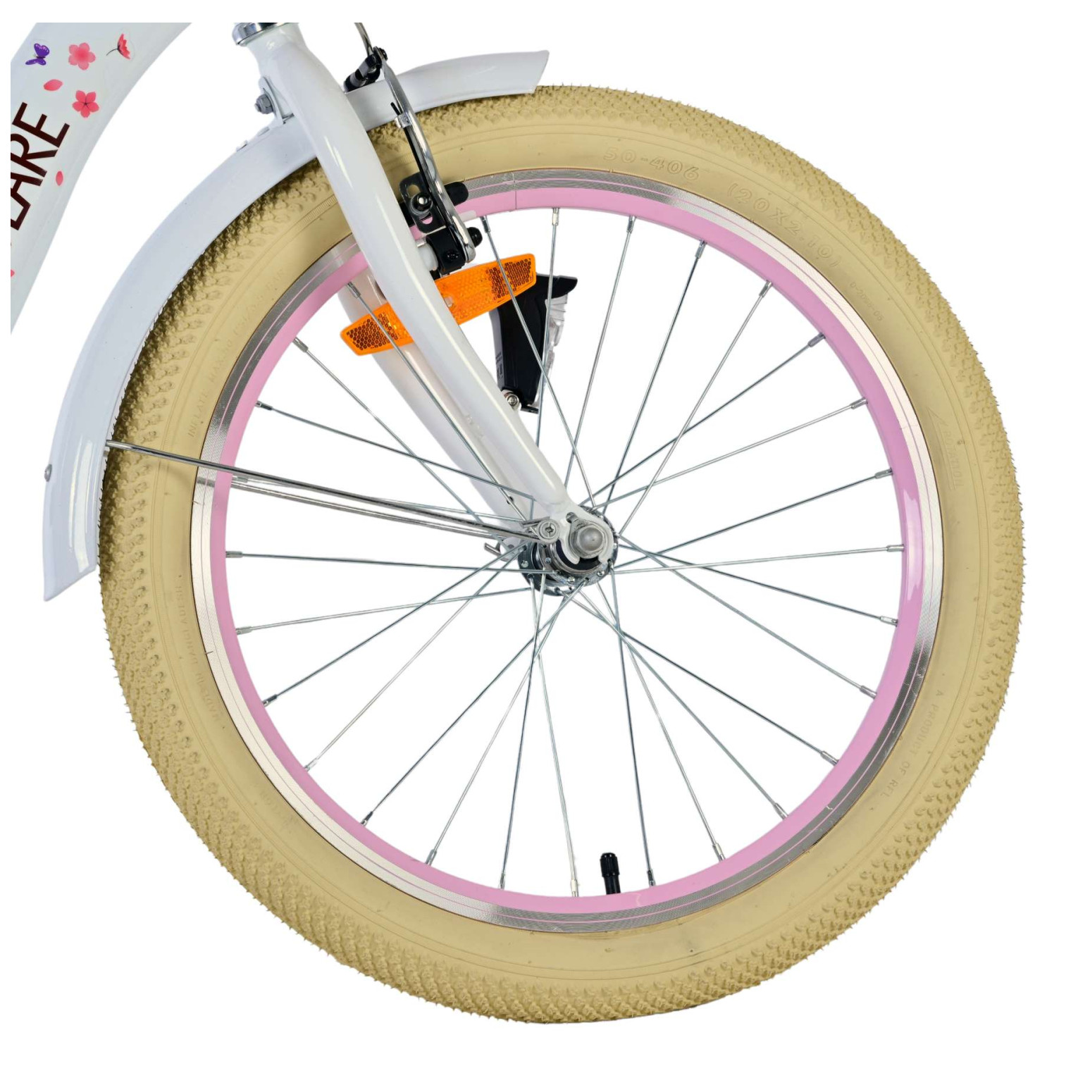 Volare Blossom Fiets - 20 inch - Wit