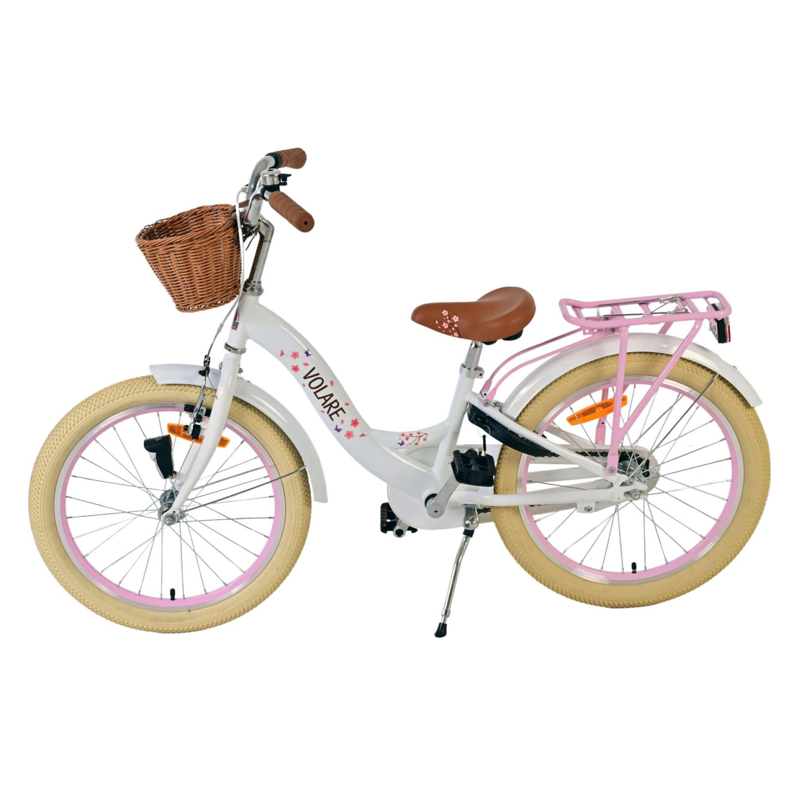 Volare Blossom Fiets - 20 inch - Wit