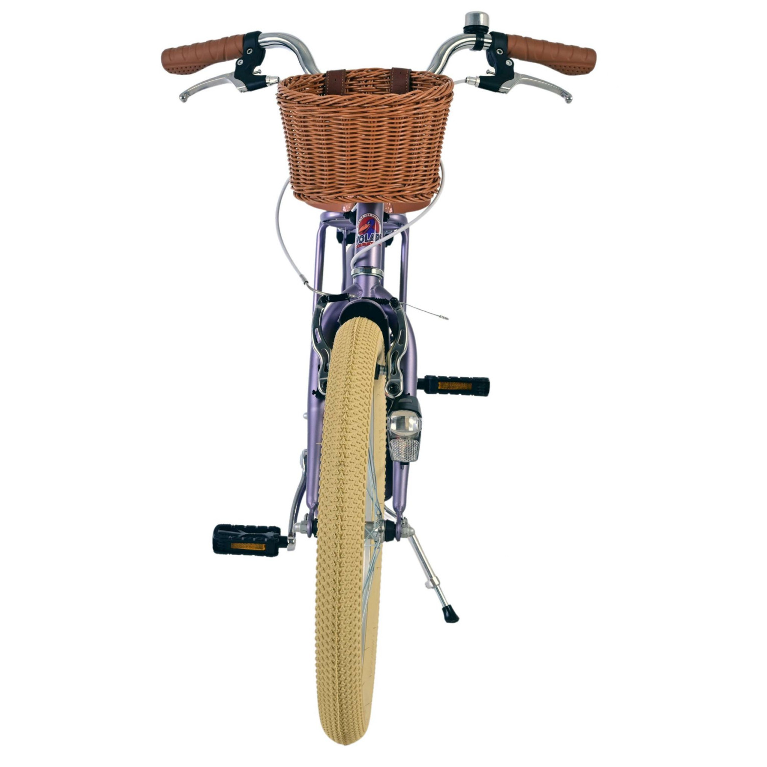 Volare Blossom Fiets - 20 inch - Paars - Twee handremmen