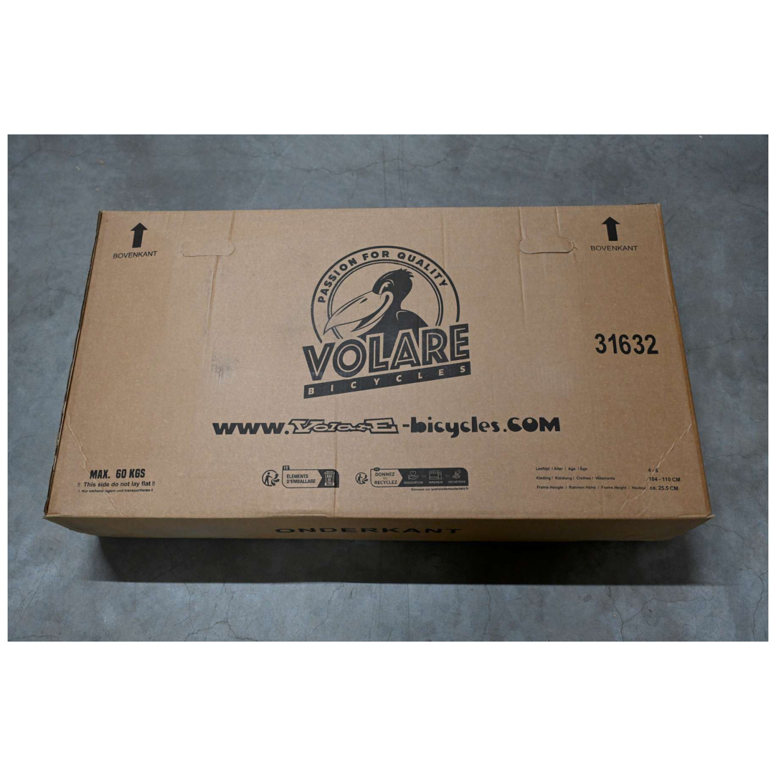 Volare Ashley Fiets - 16 inch - Roze