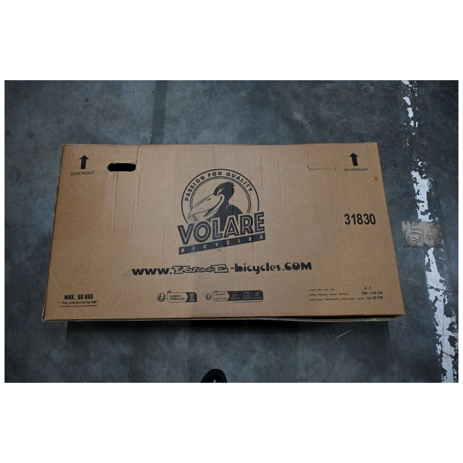 Volare Ashley Fiets - 18 inch - Wit