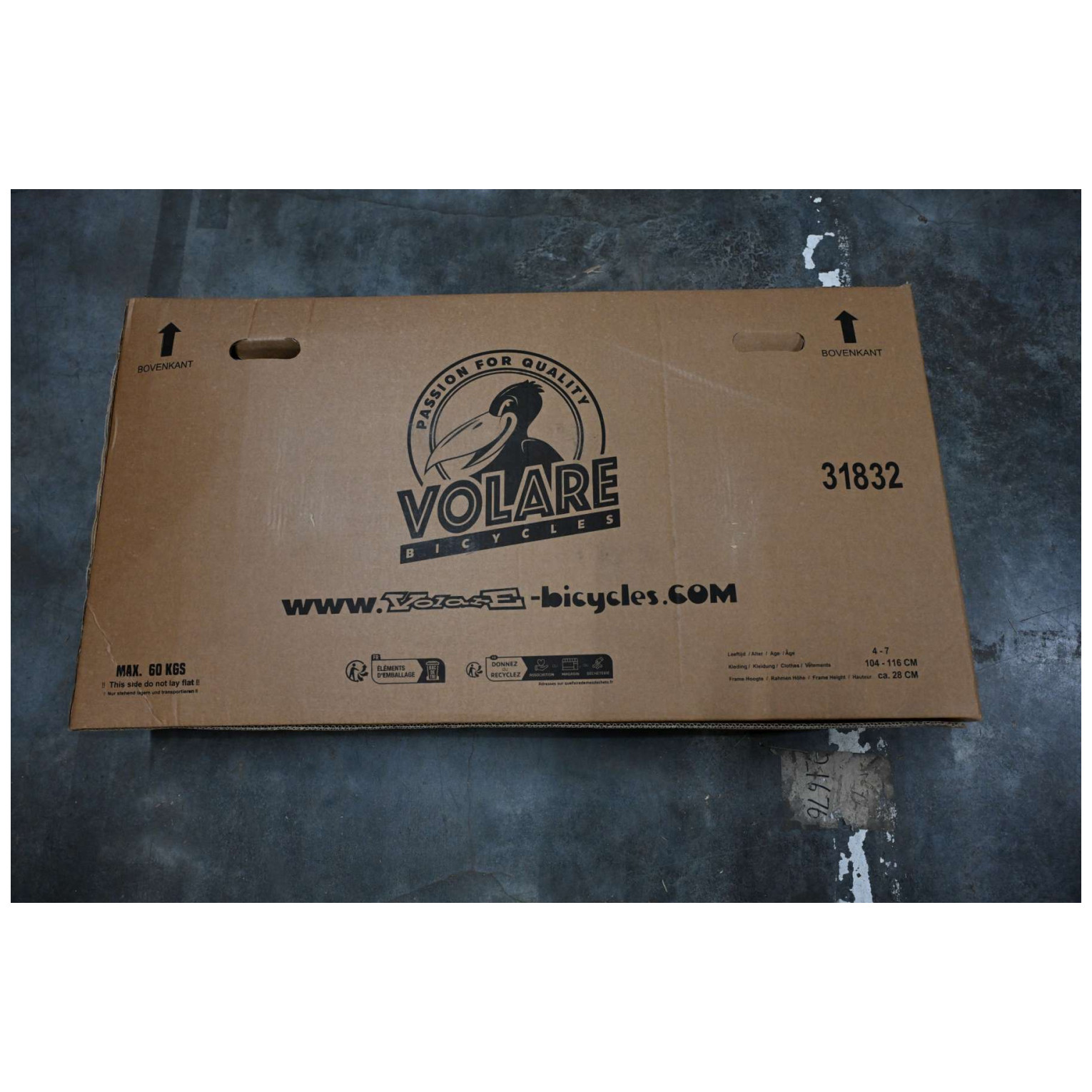 Volare Ashley Fiets - 18 inch - Roze