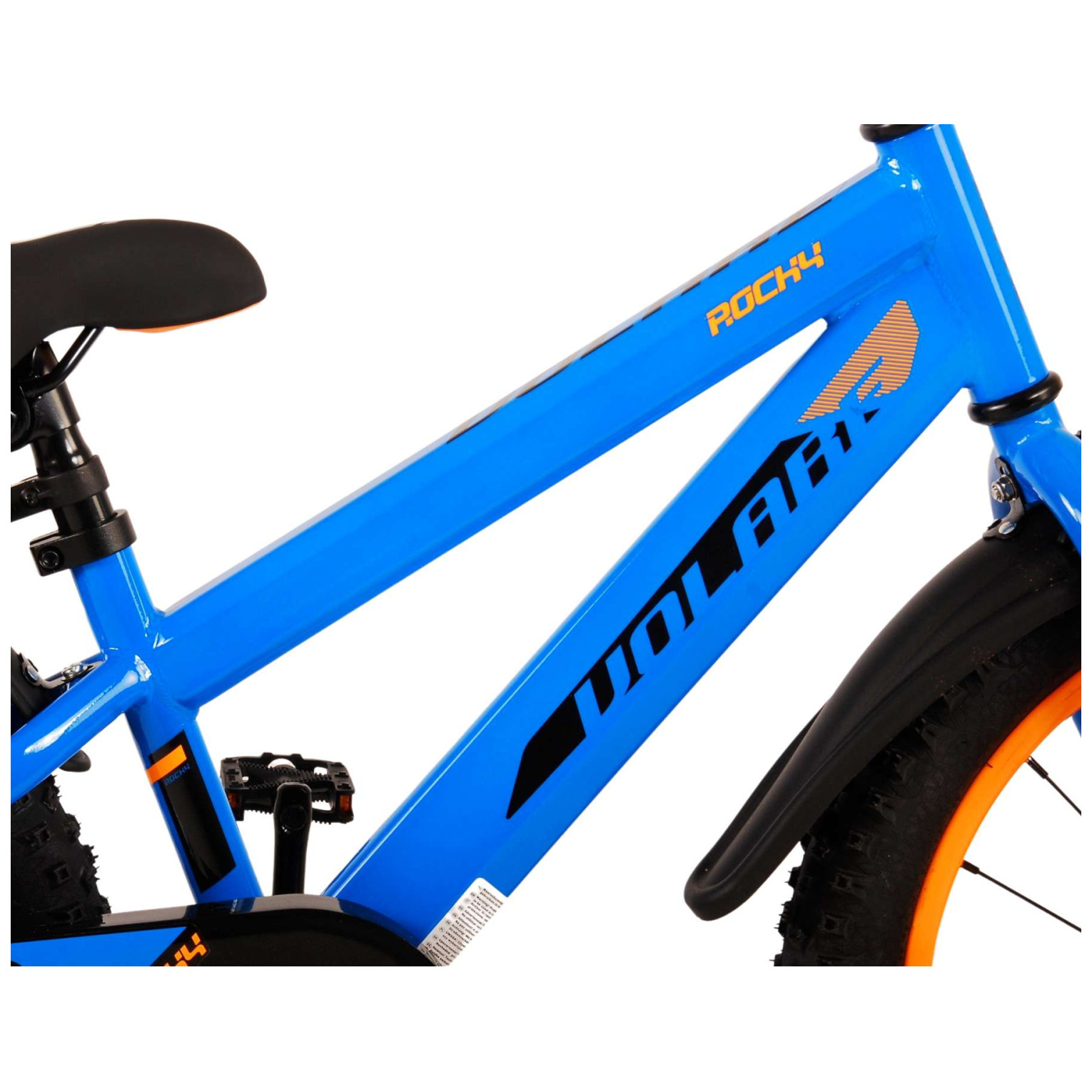 Volare Rocky Fiets - 18 inch - Blauw