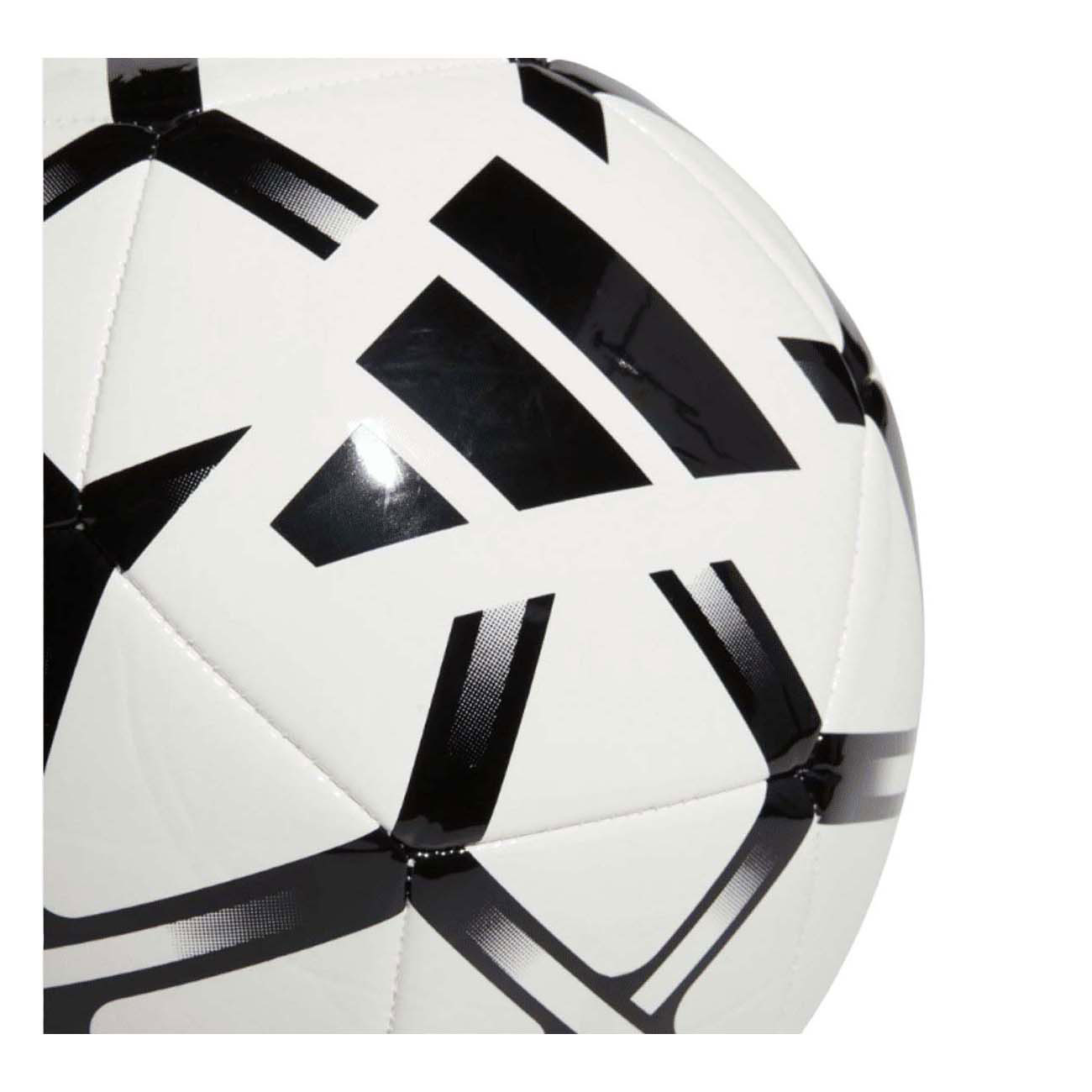 Ballon de football Adidas Starlancer - Blanc Noir