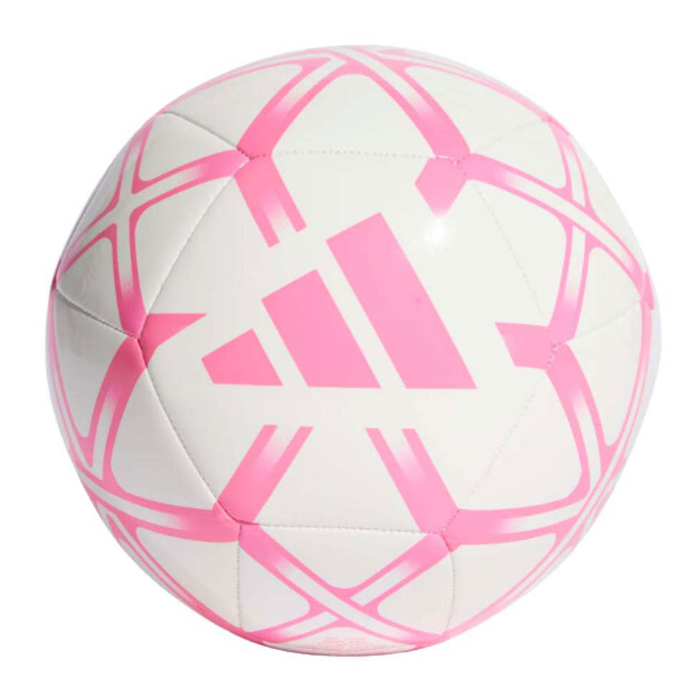 Ballon de football Adidas Starlancer - Blanc Rose