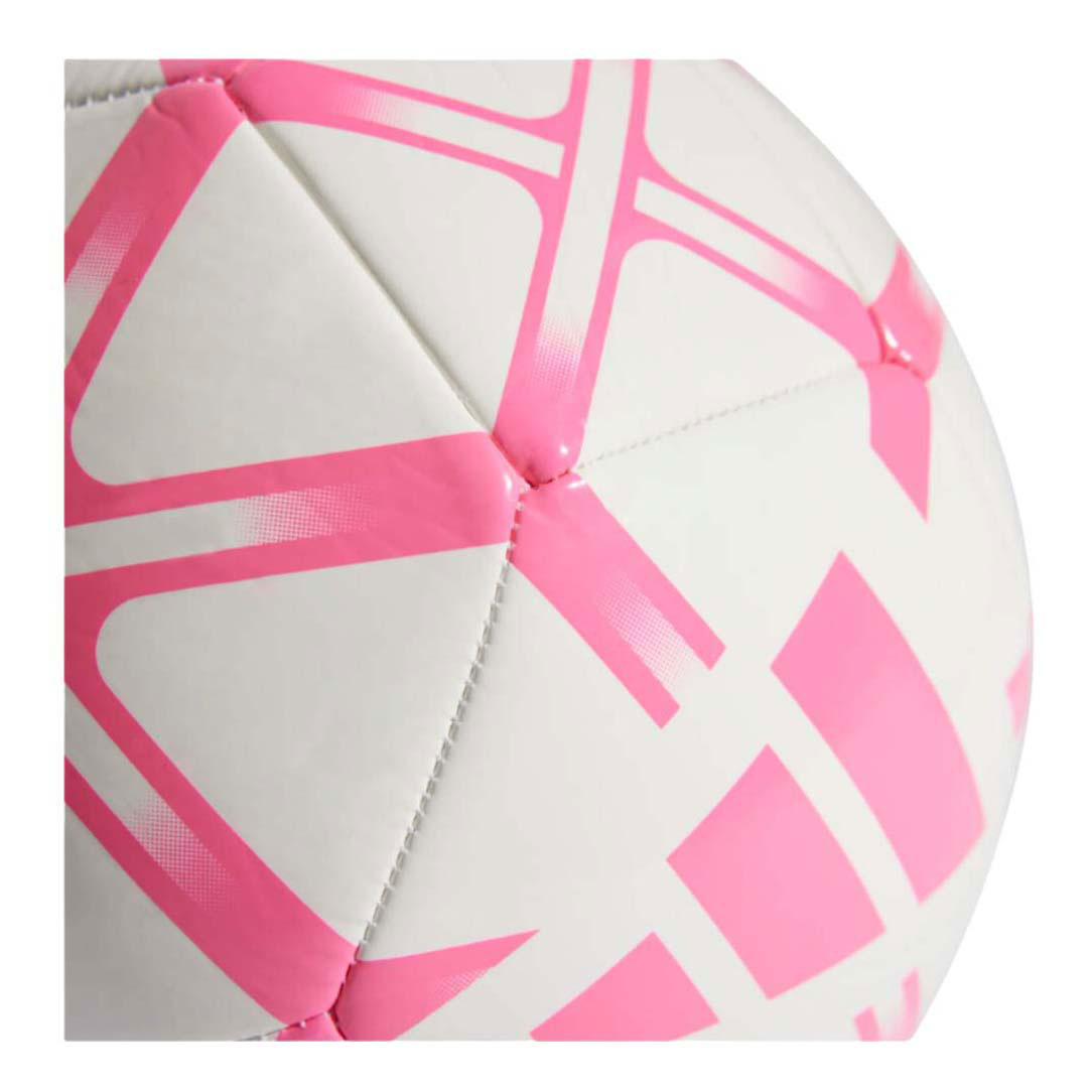 Ballon de football Adidas Starlancer - Blanc Rose