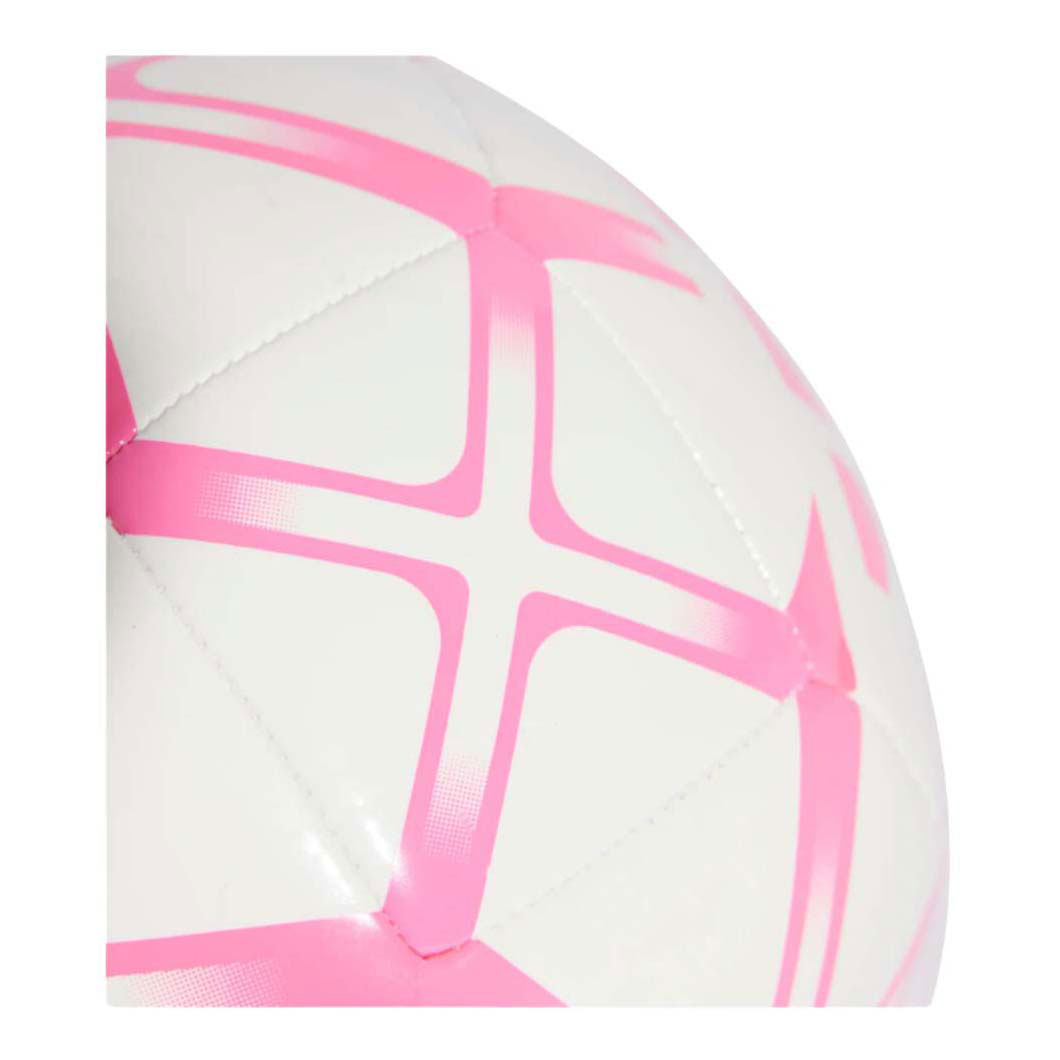 Ballon de football Adidas Starlancer - Blanc Rose