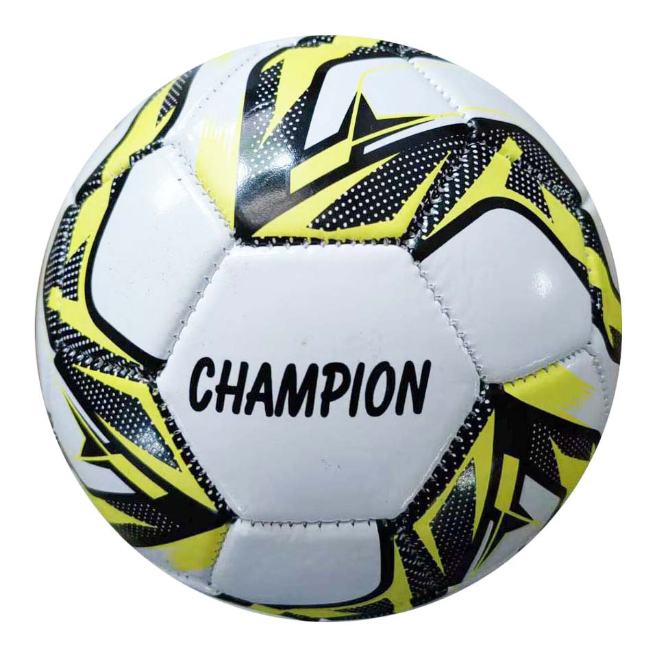 Mini-ballon de football en similicuir - 14 cm